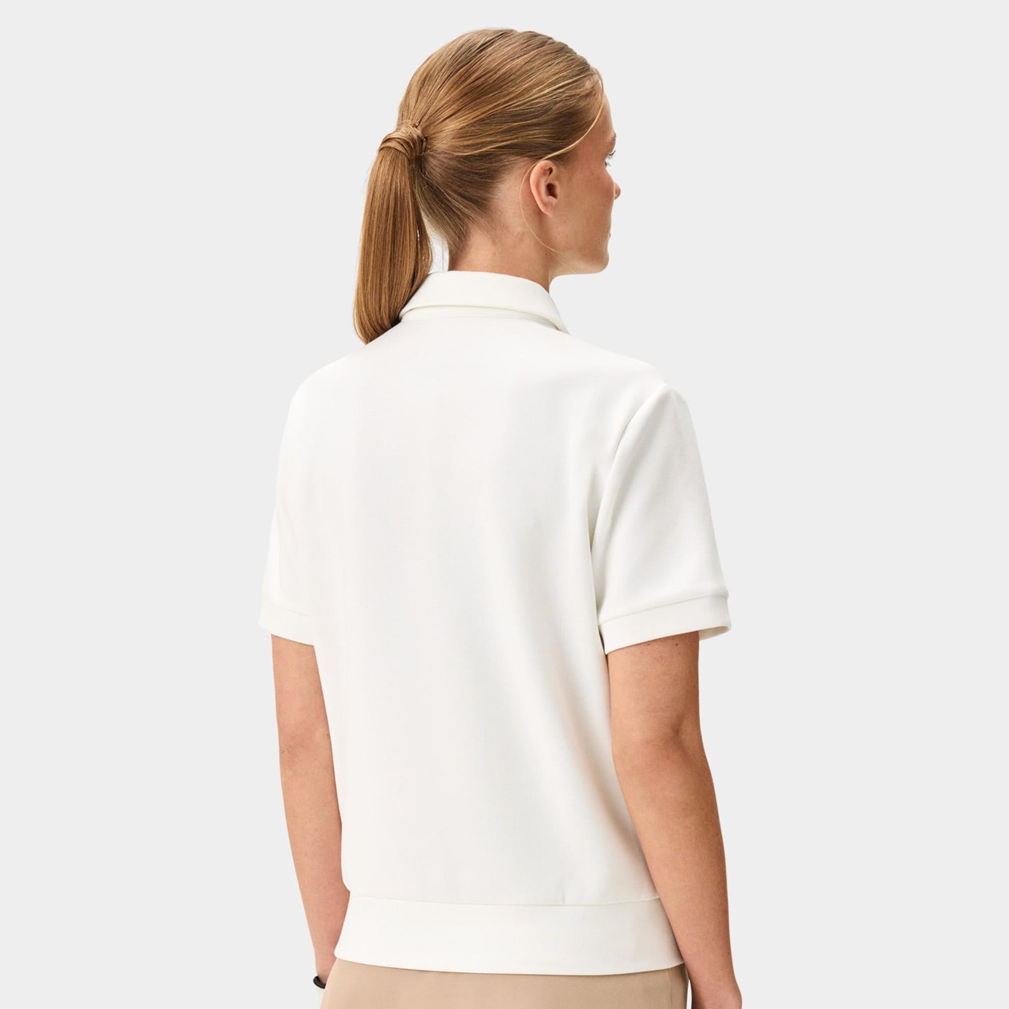 Macade Golf Aura TX Relaxed Ladies Golf Polo Shirt White