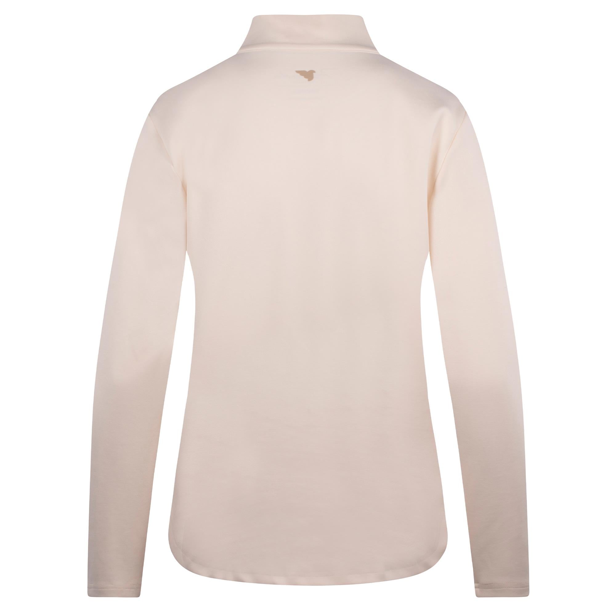 Macade Golf Zoe Flex Quarter Zip Ladies Golf Mid Layer Ivory