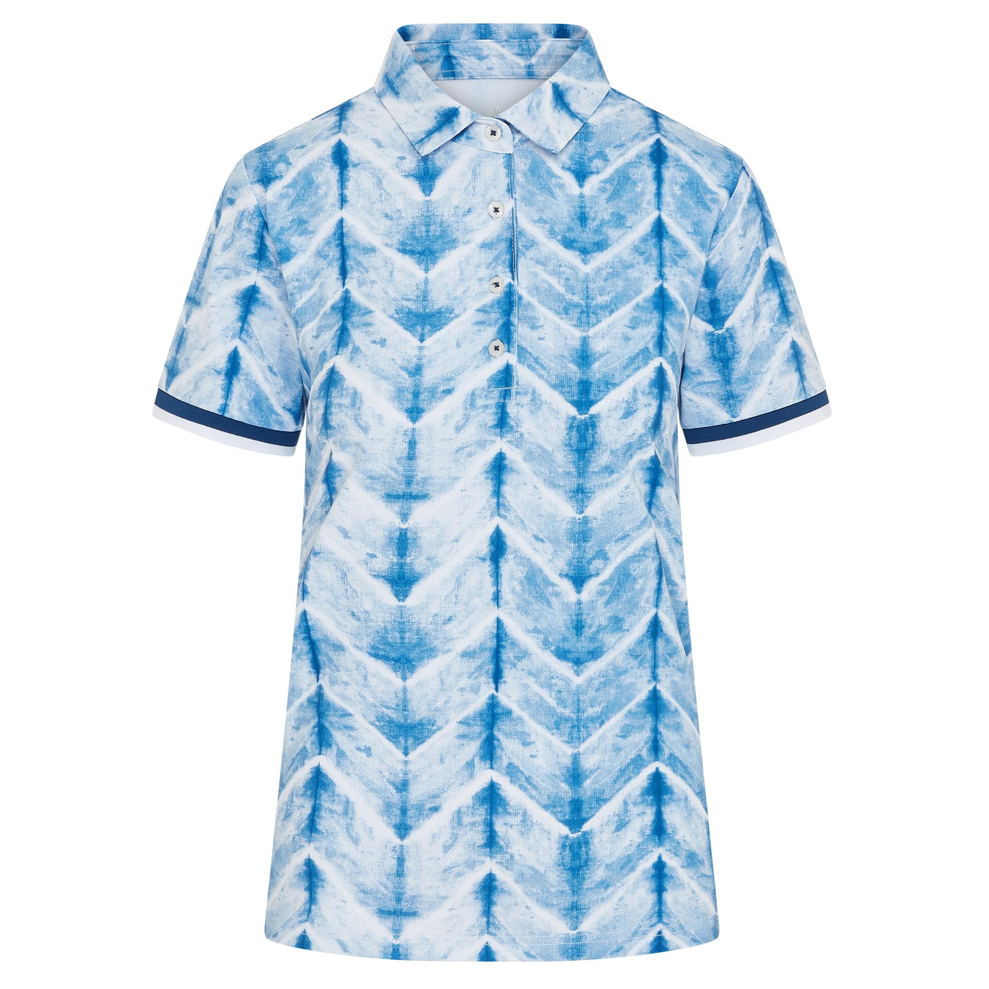 Swing Out Sister Dior Elite Cap Sleeve Ladies Golf Polo Shirt Neptunes Breath