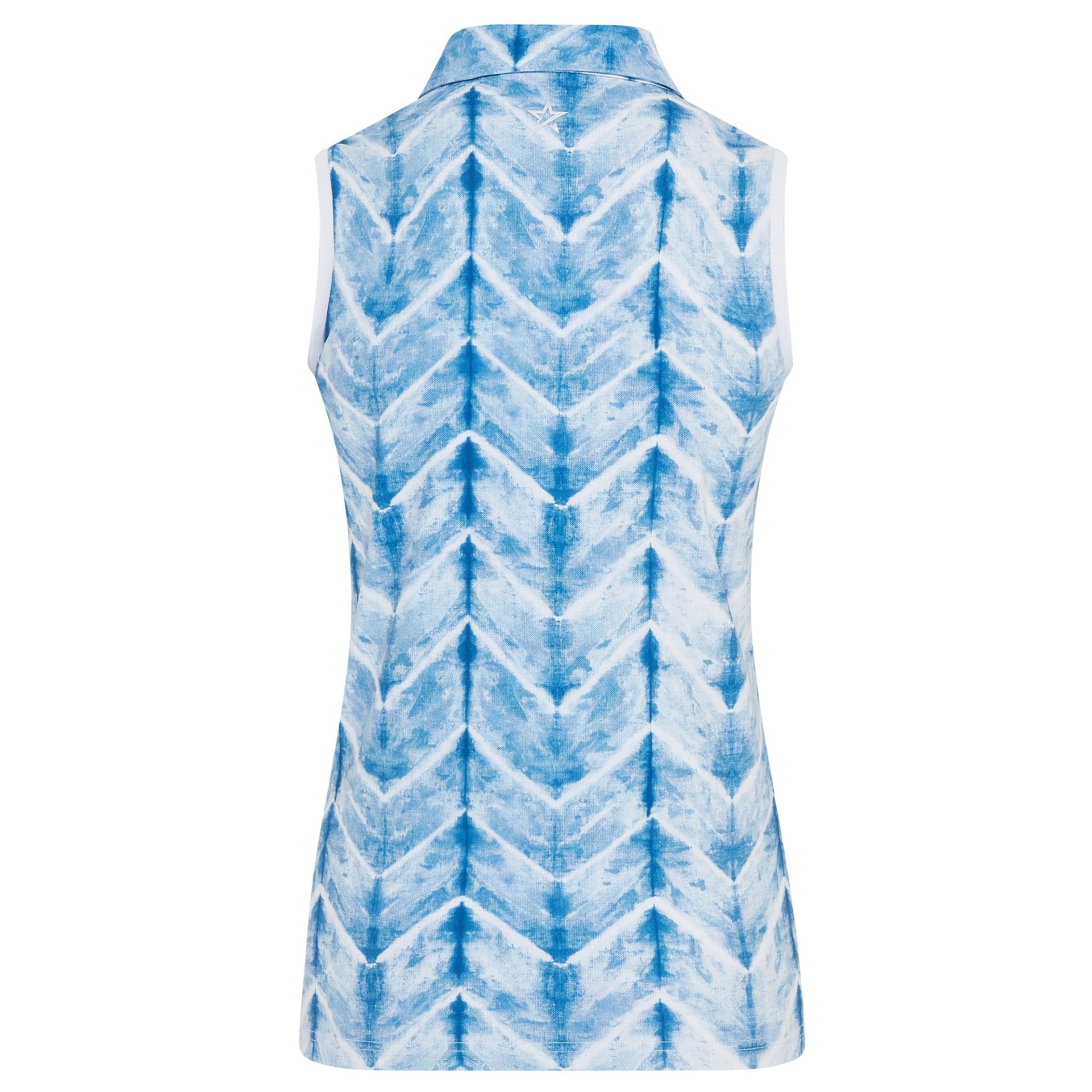 Swing Out Sister Dior Elite Ladies Sleeveless Golf Polo Shirt Neptunes Breath