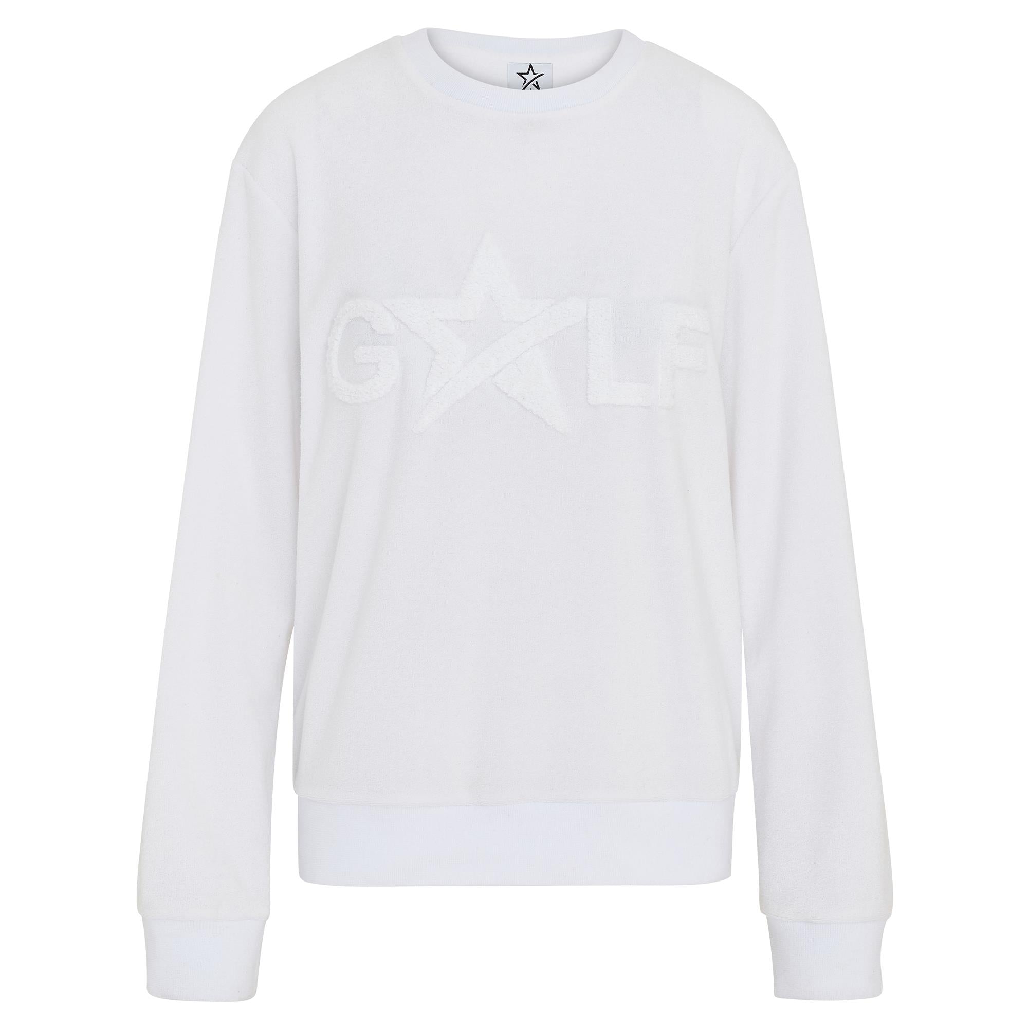 Swing Out Sister Elio Icon Ladies Golf Sweater White