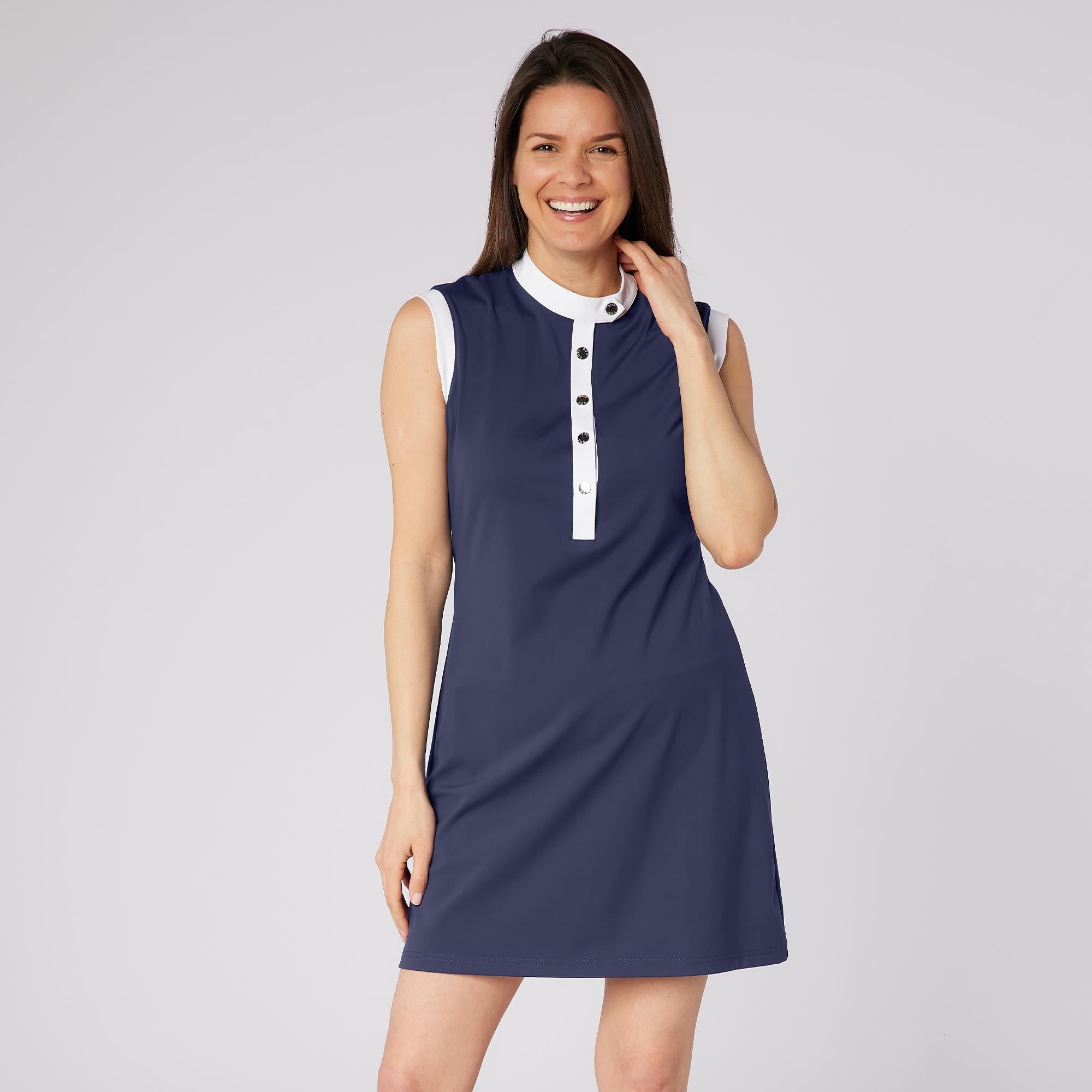 Swing Out Sister Eternal Elite Ladies Golf Dress Navy