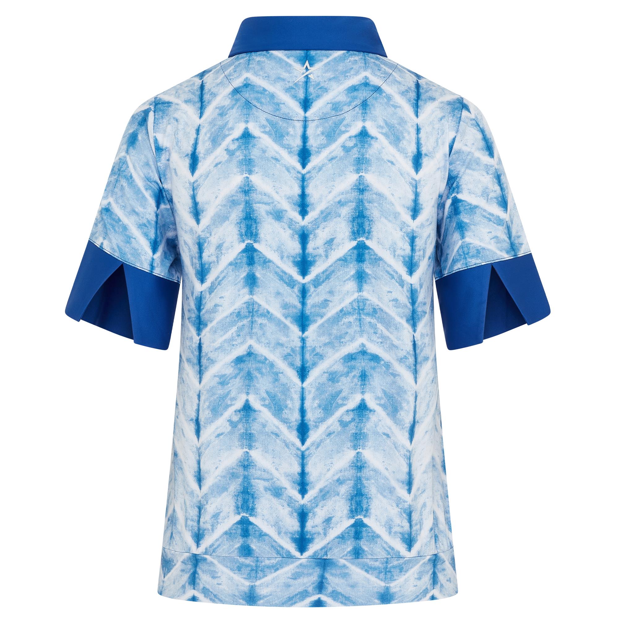 Swing Out Sister Horizon Half Sleeve Ladies Golf Polo Shirt Neptunes Breath
