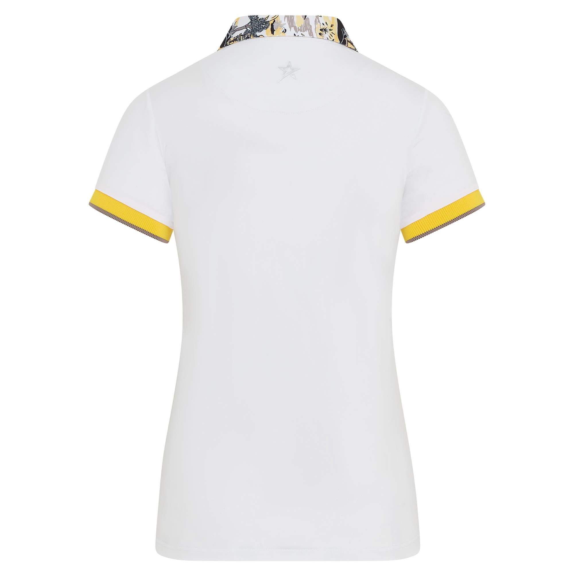 Swing Out Sister Luca Cap Sleeve Ladies Golf Polo Shirt Indian Dawn