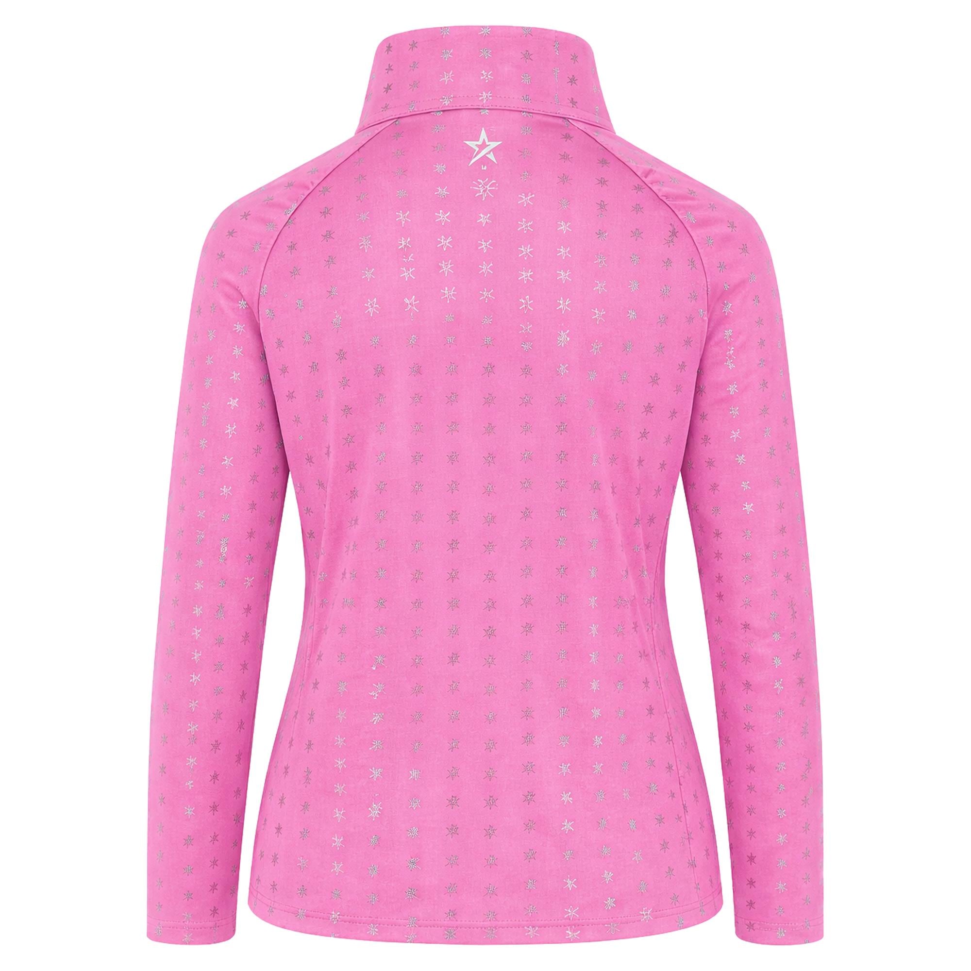 Swing Out Sister Majesty Ladies Golf Mid Layer Super Pink