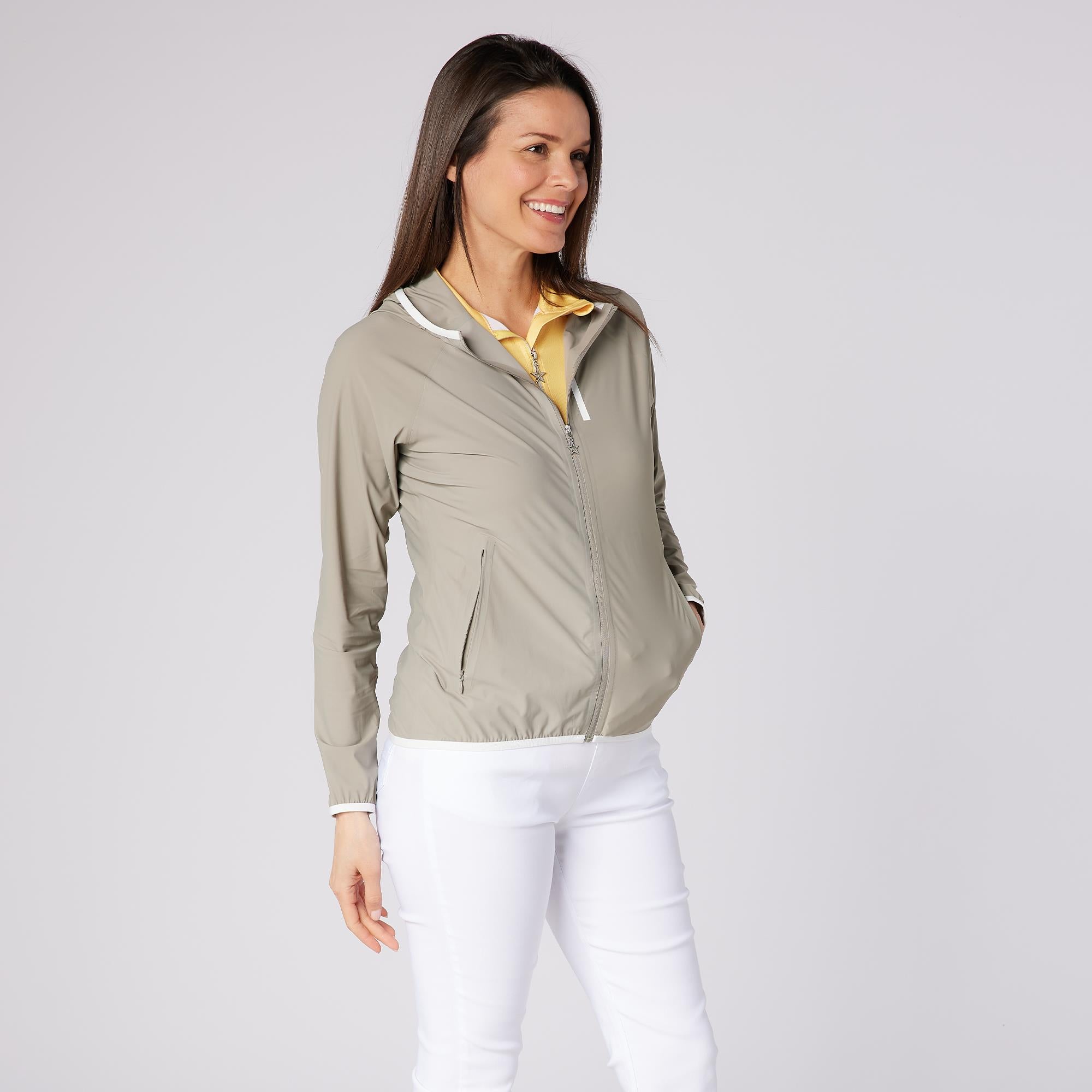 Swing Out Sister Panther Ladies Lightweight Jacket Elephant