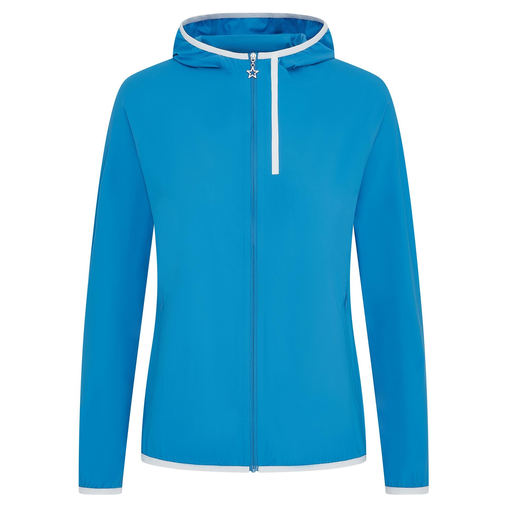 Swing Out Sister Panther Ladies Lightweight Jacket Ocean