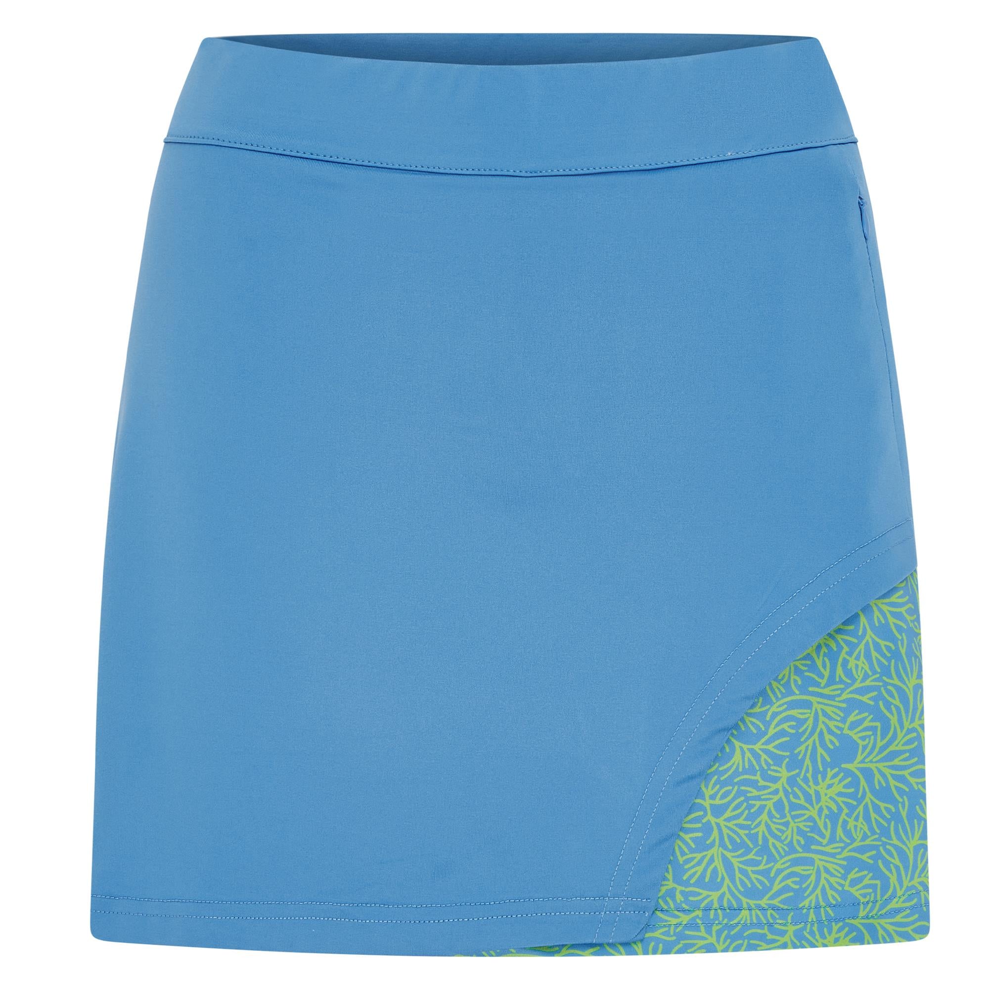 Swing Out Sister Precious Combo Ladies Golf Skort Ocean