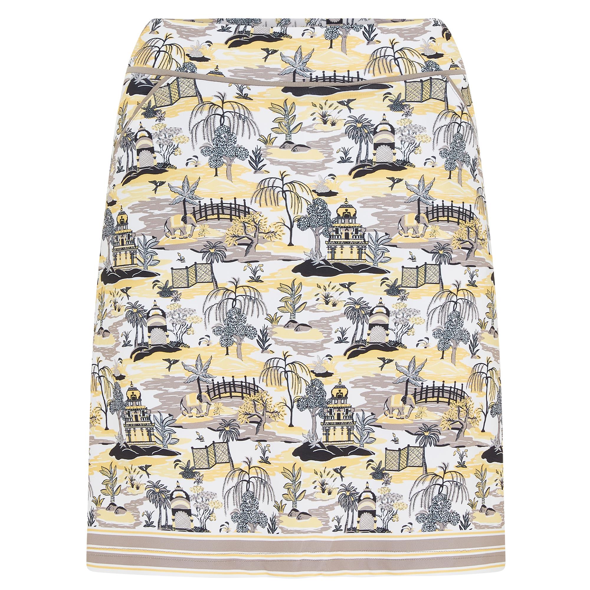 Swing Out Sister Reef Pattern Ladies Golf Skort Indian Dawn