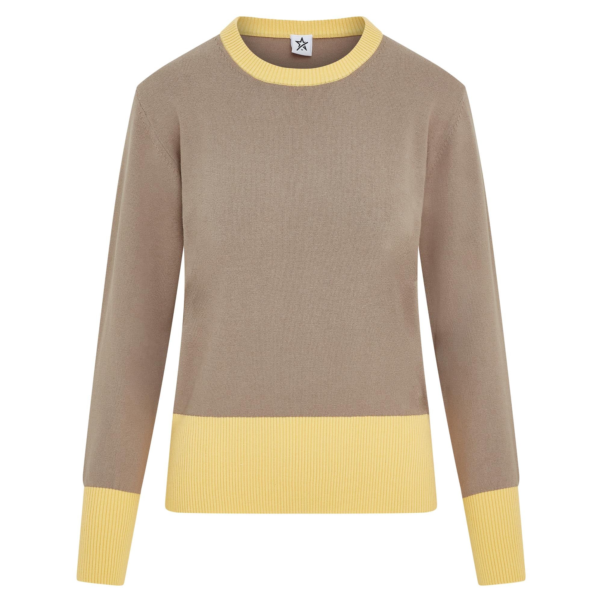 Swing Out Sister Sugar Sustainable Ladies Golf Sweater Elephant