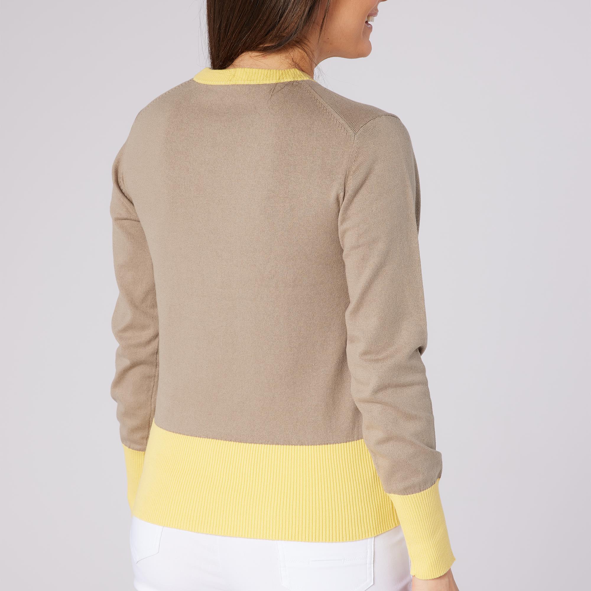 Swing Out Sister Sugar Sustainable Ladies Golf Sweater Elephant