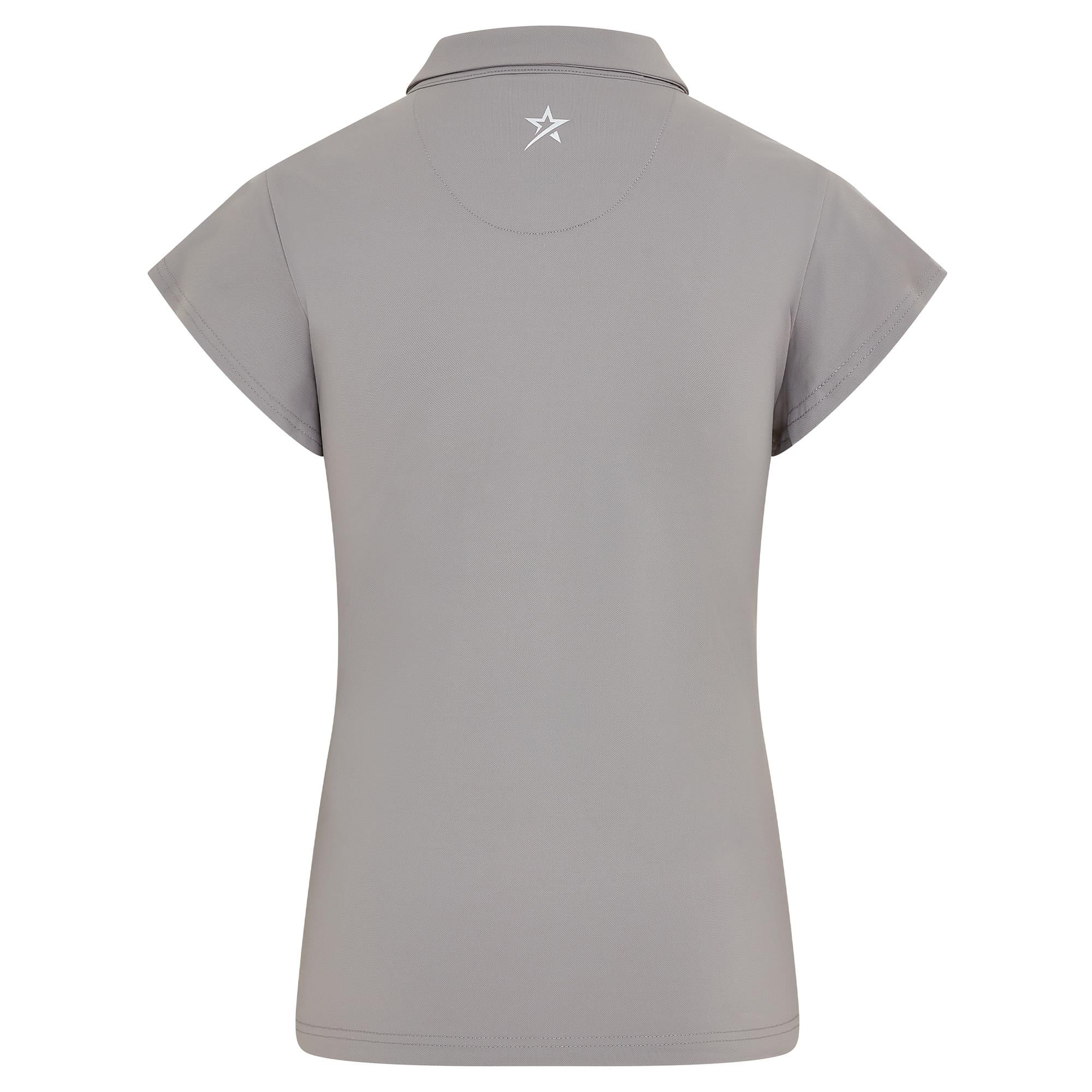 Swing Out Sister Summer Breeze Cap Sleeve Ladies Golf Polo Shirt Elephant