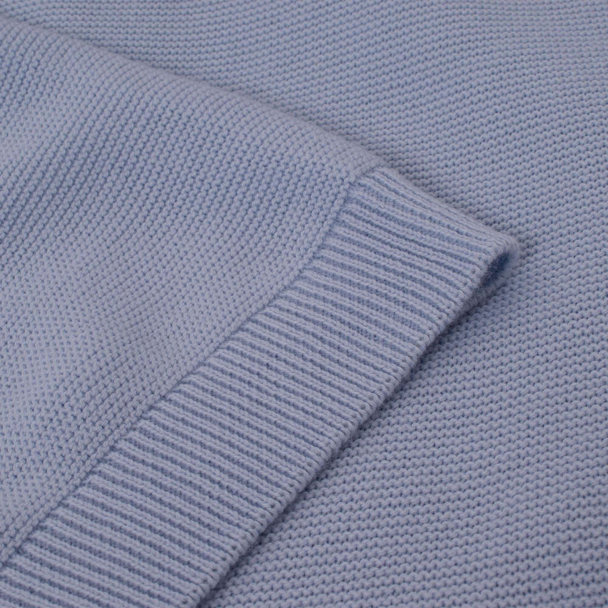 Mens Lacoste Fine Knit Moss Stitch Cotton Polo Shirt Phoenix Blue