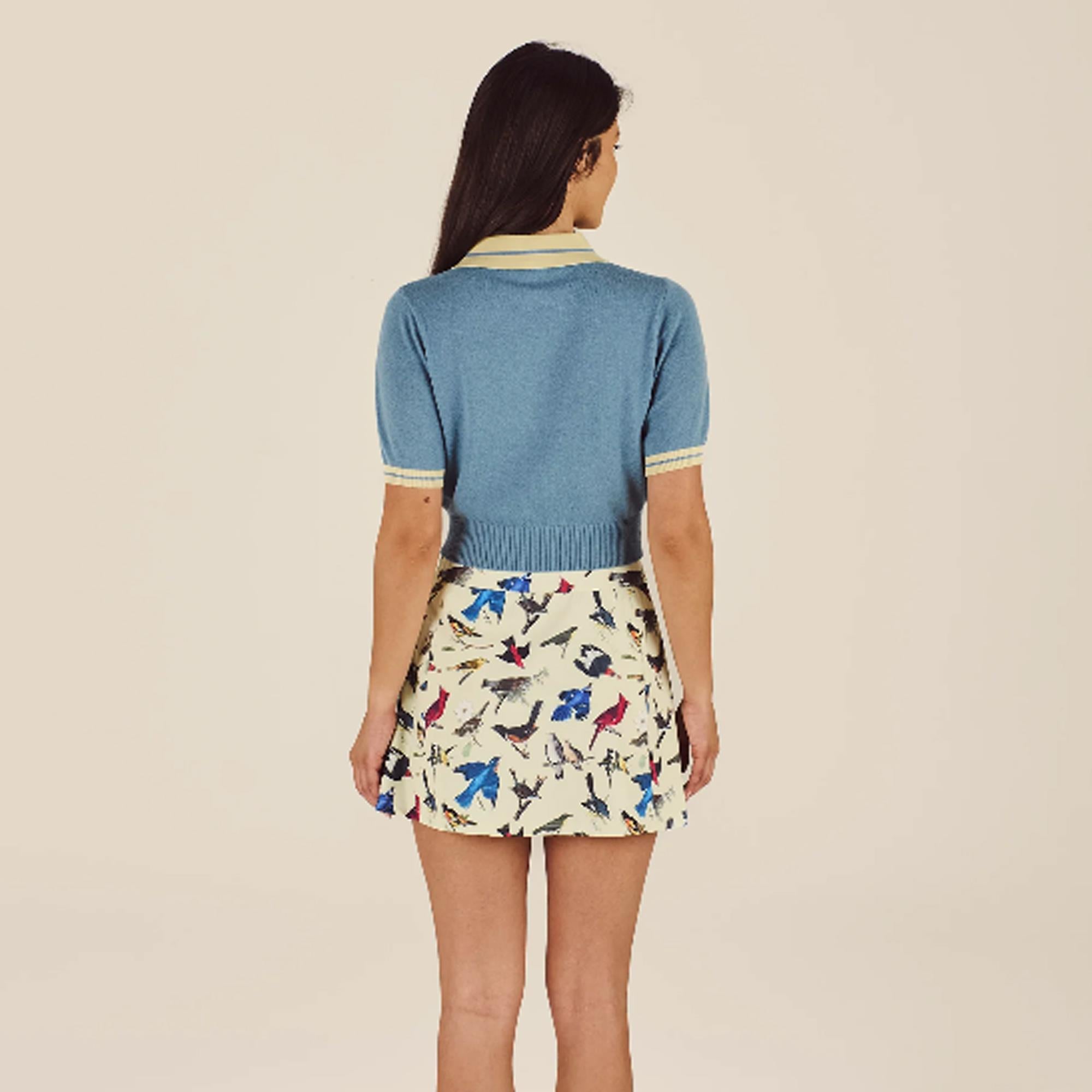 Malbon Golf Birds of Georgia Ella Skirt Bird Print