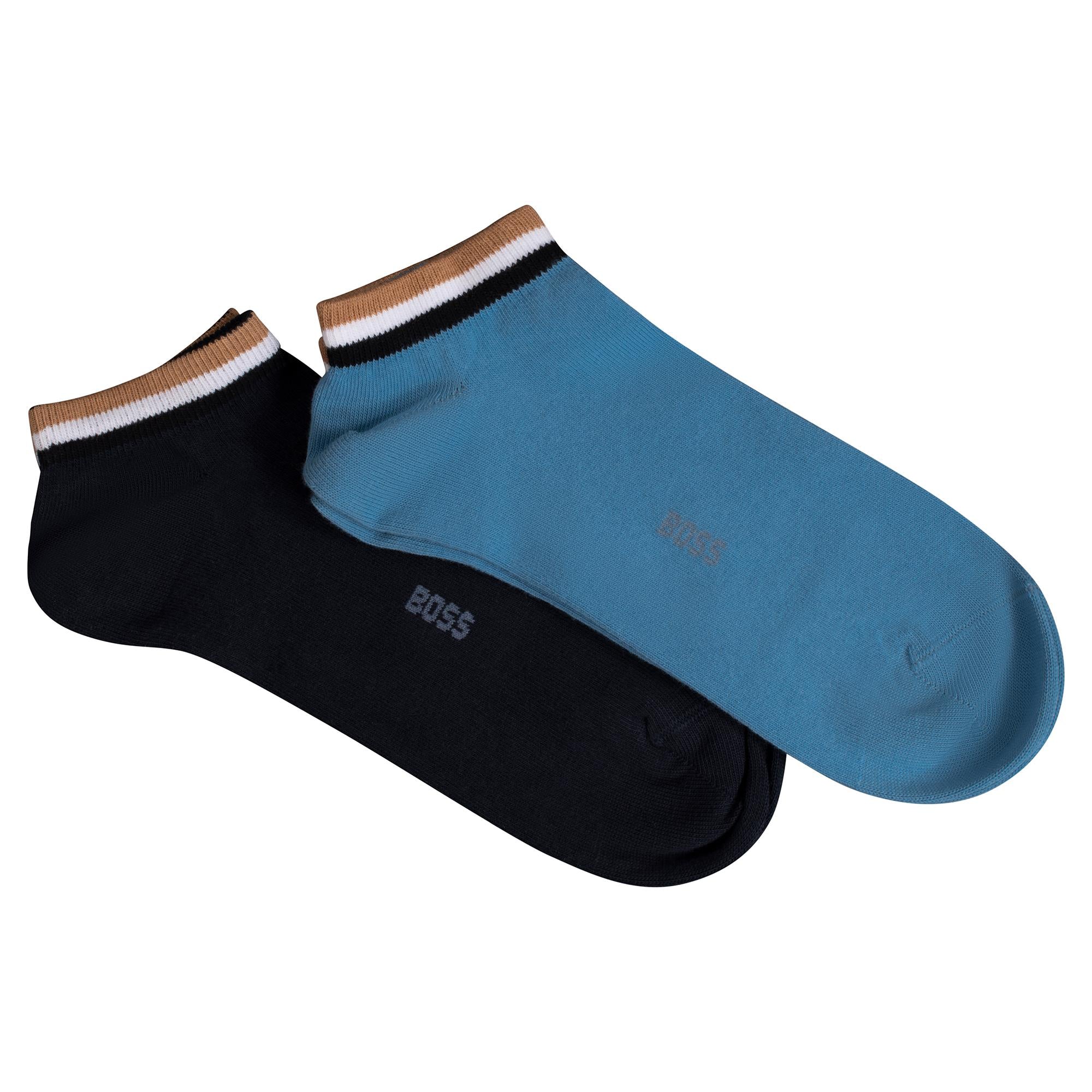 BOSS 2P Light Rib Socks in White for Men | UK BOSS 2P Light Rib Socks in White for Men | UK