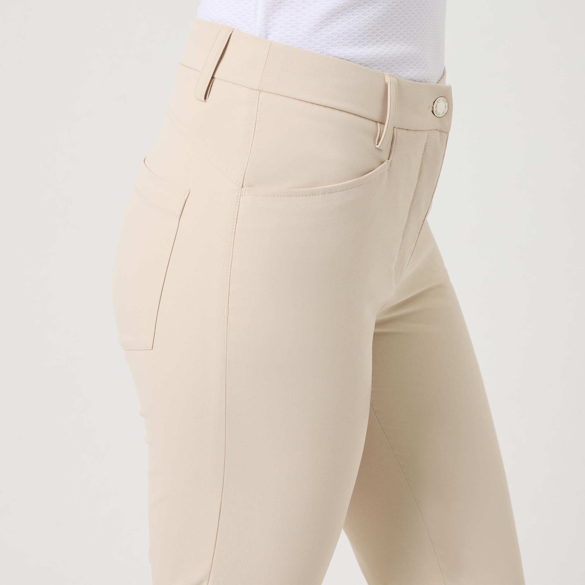 Daily Sports Lyric V2 High Water Ladies Golf Pants Oyster 94CM