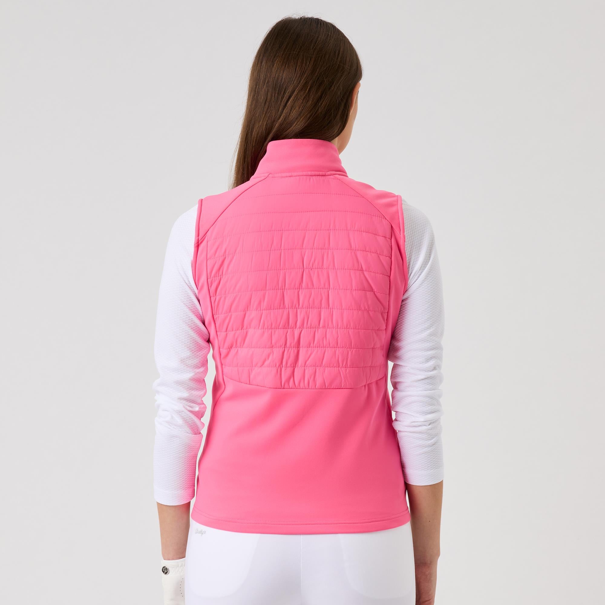 Daily Sports Allos Hybrid Ladies Golf Vest Radiant Pink