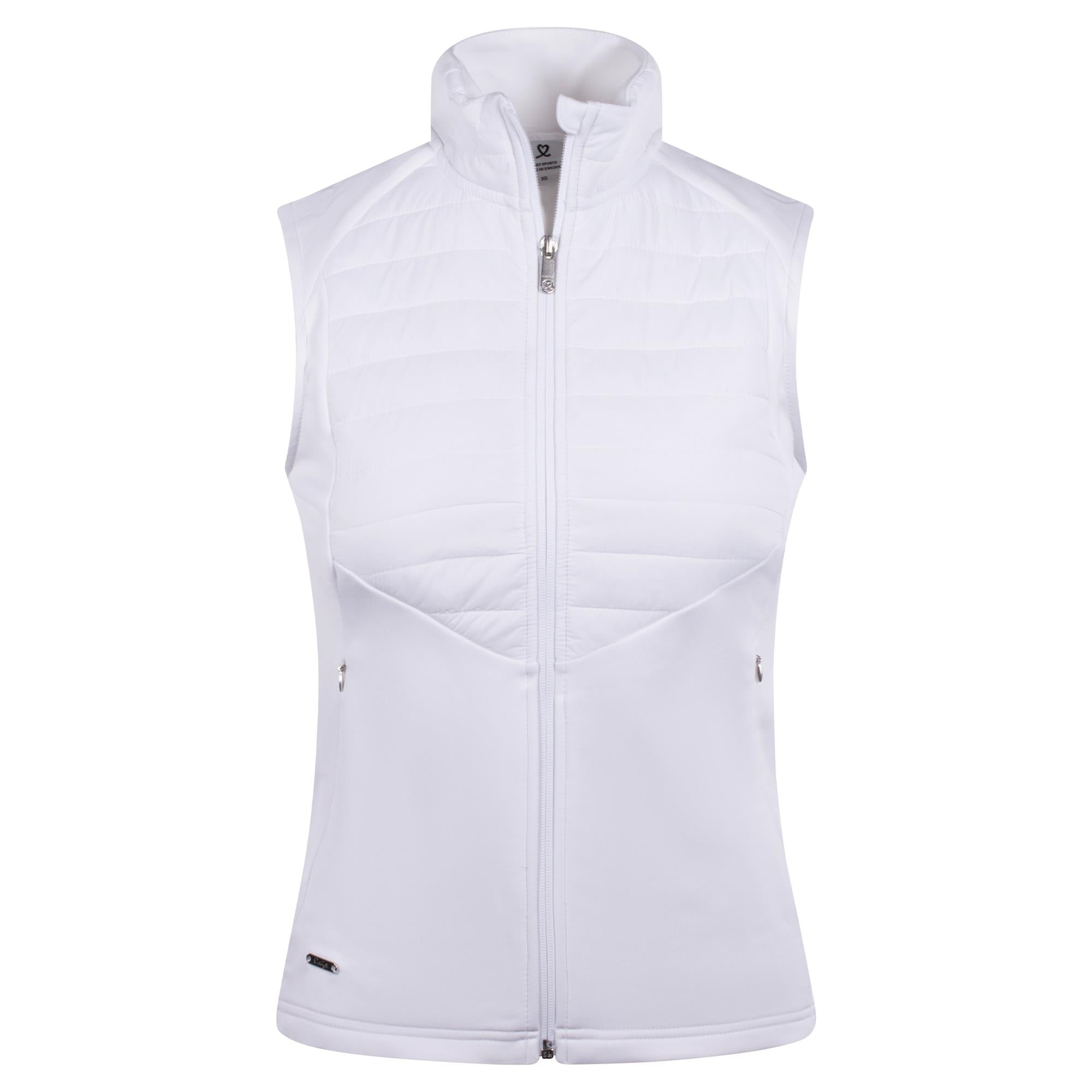 Daily Sports Allos Hybrid Ladies Golf Vest White