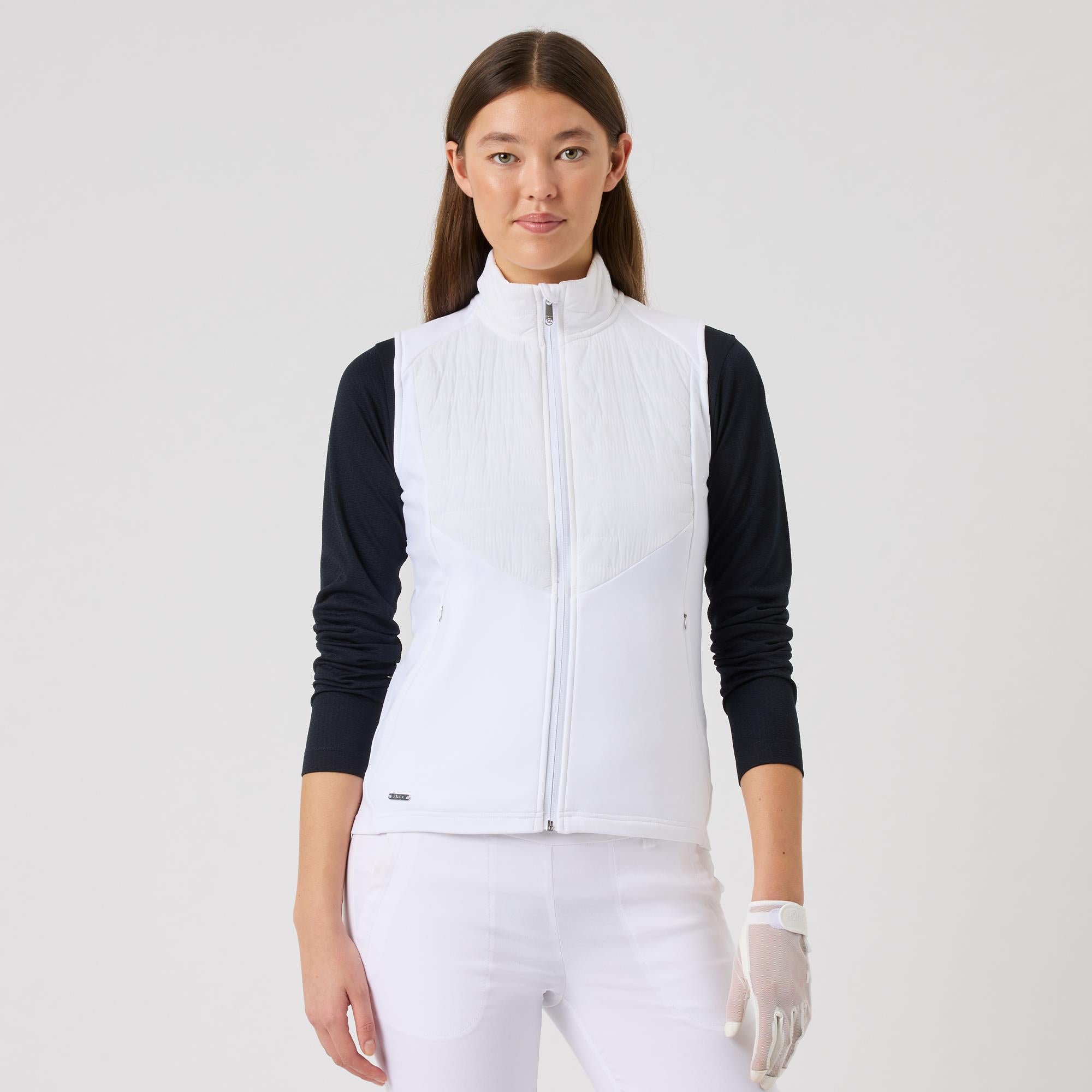 Daily Sports Allos Hybrid Ladies Golf Vest White