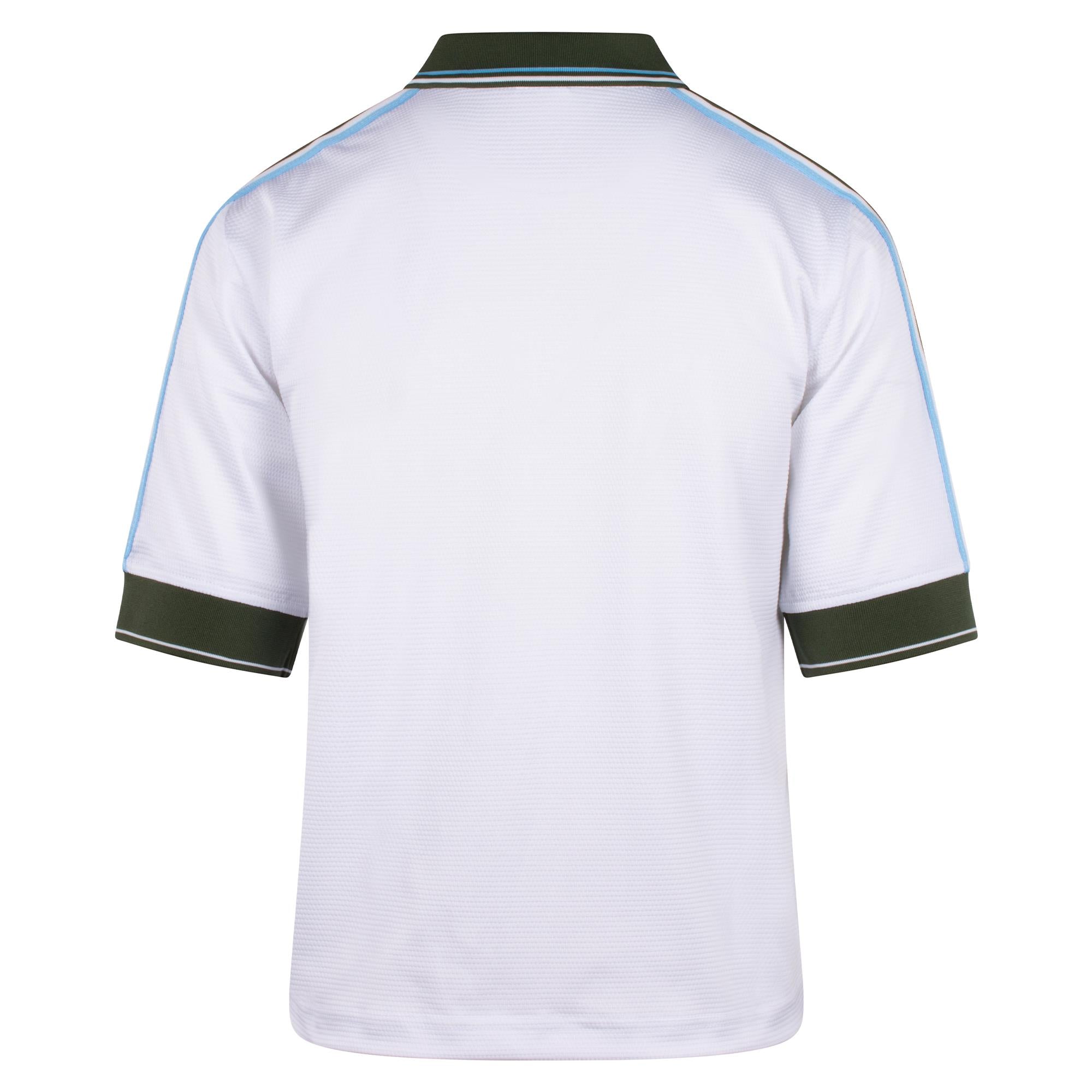 Daily Sports Cropped 1/2 Sleeve Ladies Golf Polo Shirt White