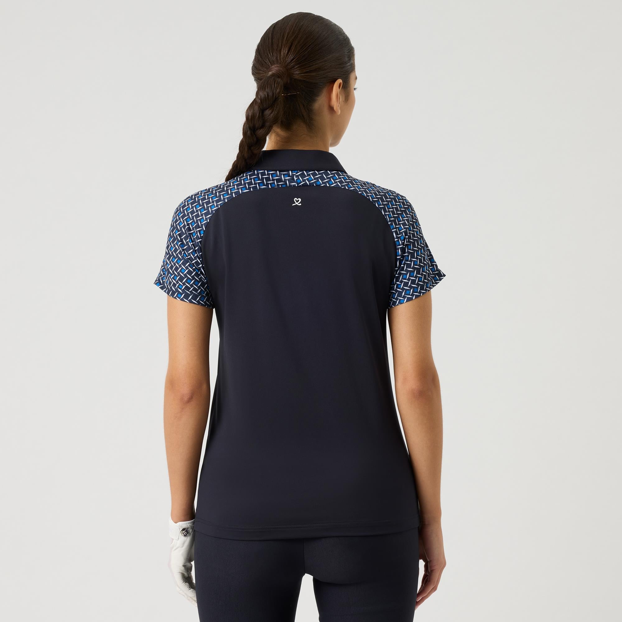 Daily Sports Edge Ladies Golf Polo Shirt Navy Square