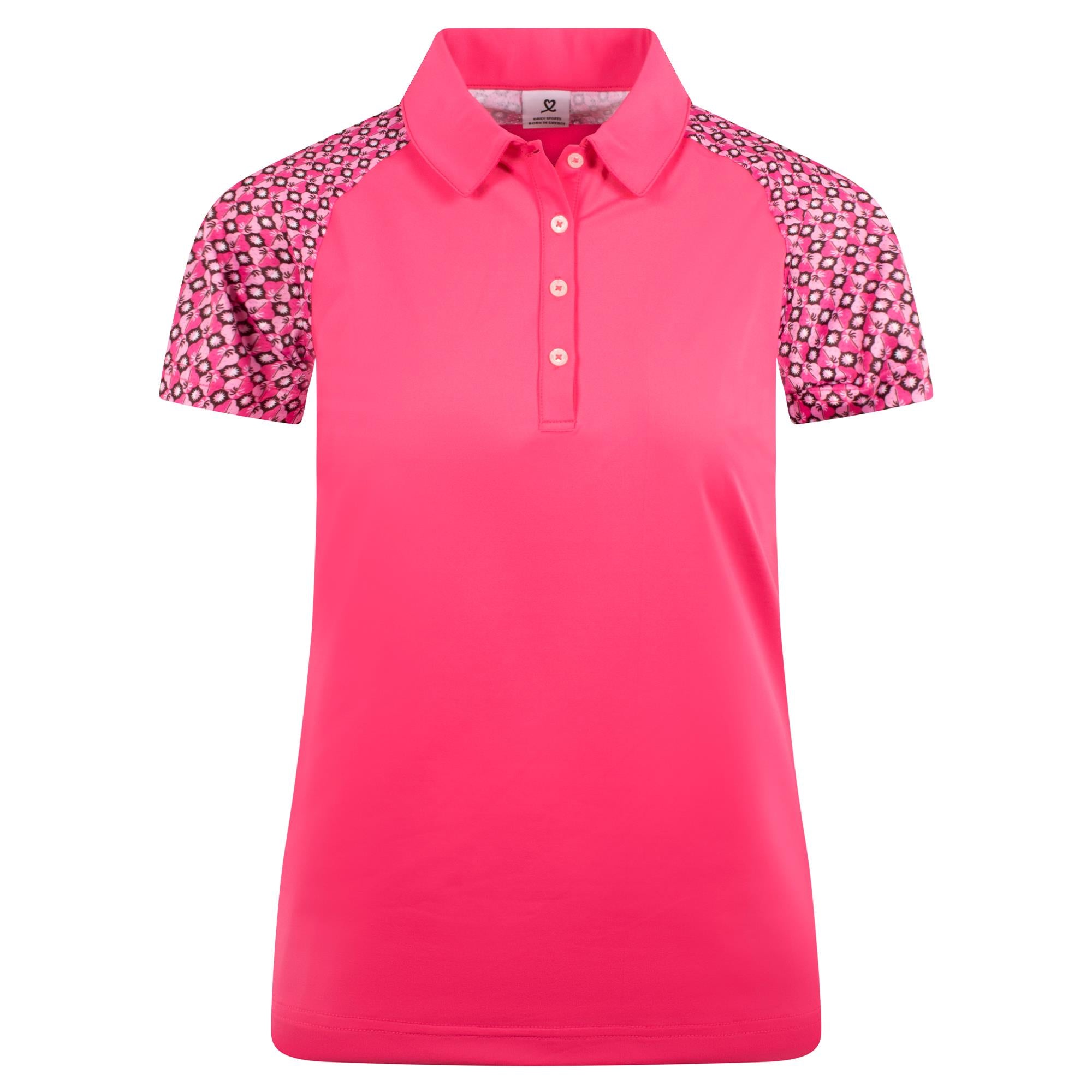Daily Sports Edge Ladies Golf Polo Shirt Radiant Pink