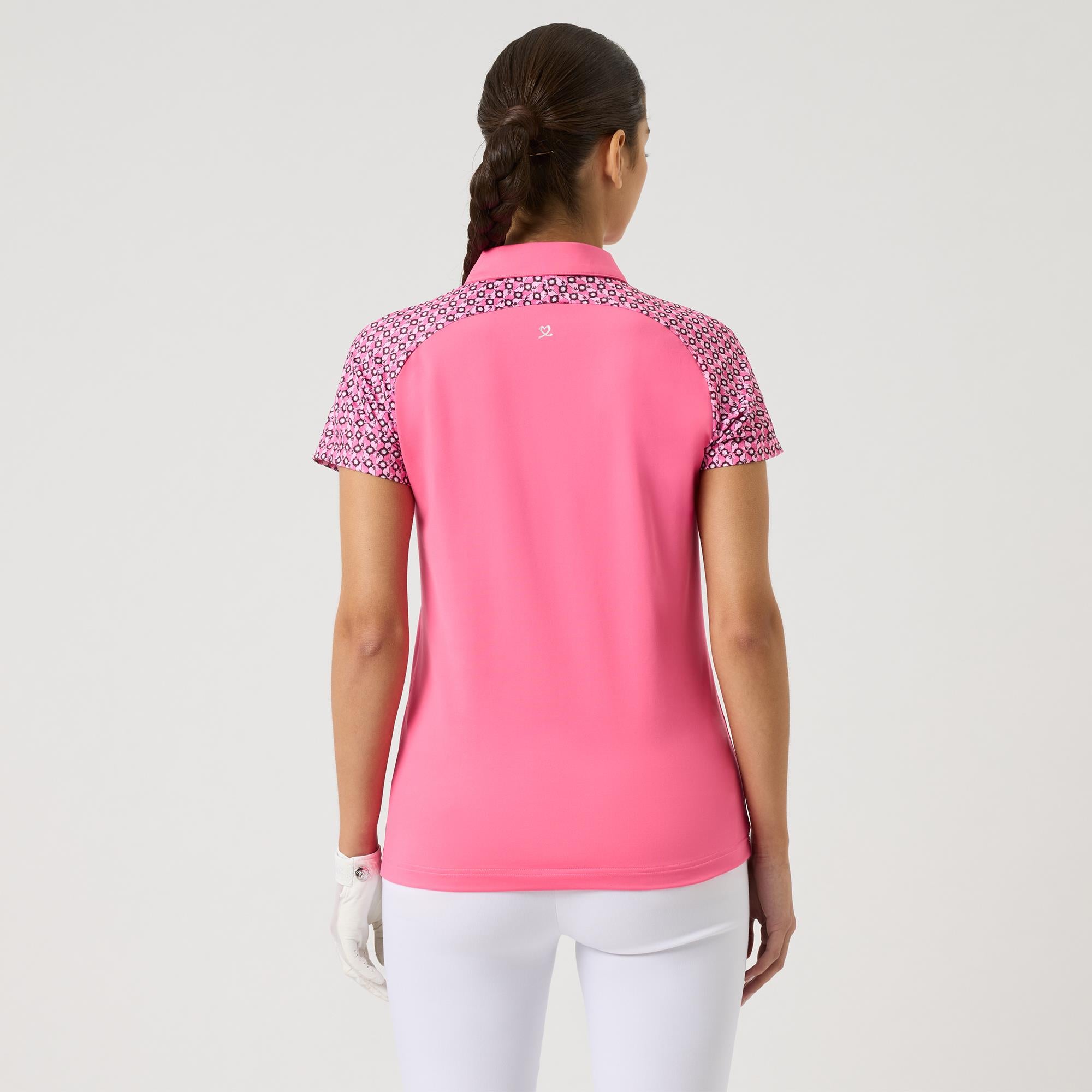Daily Sports Edge Ladies Golf Polo Shirt Radiant Pink