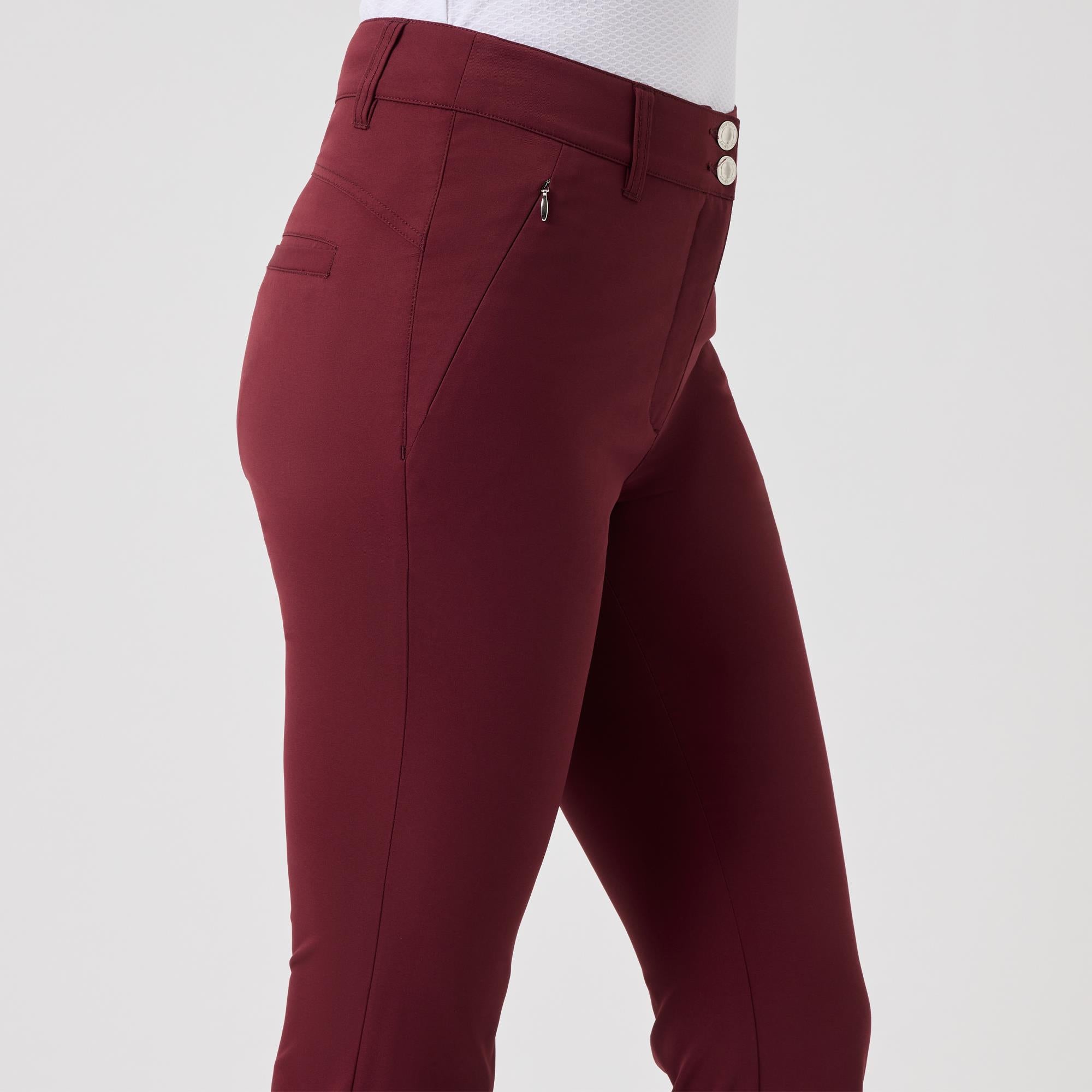 Daily Sports Flare Ladies Ankle Golf Pants Port 95CM