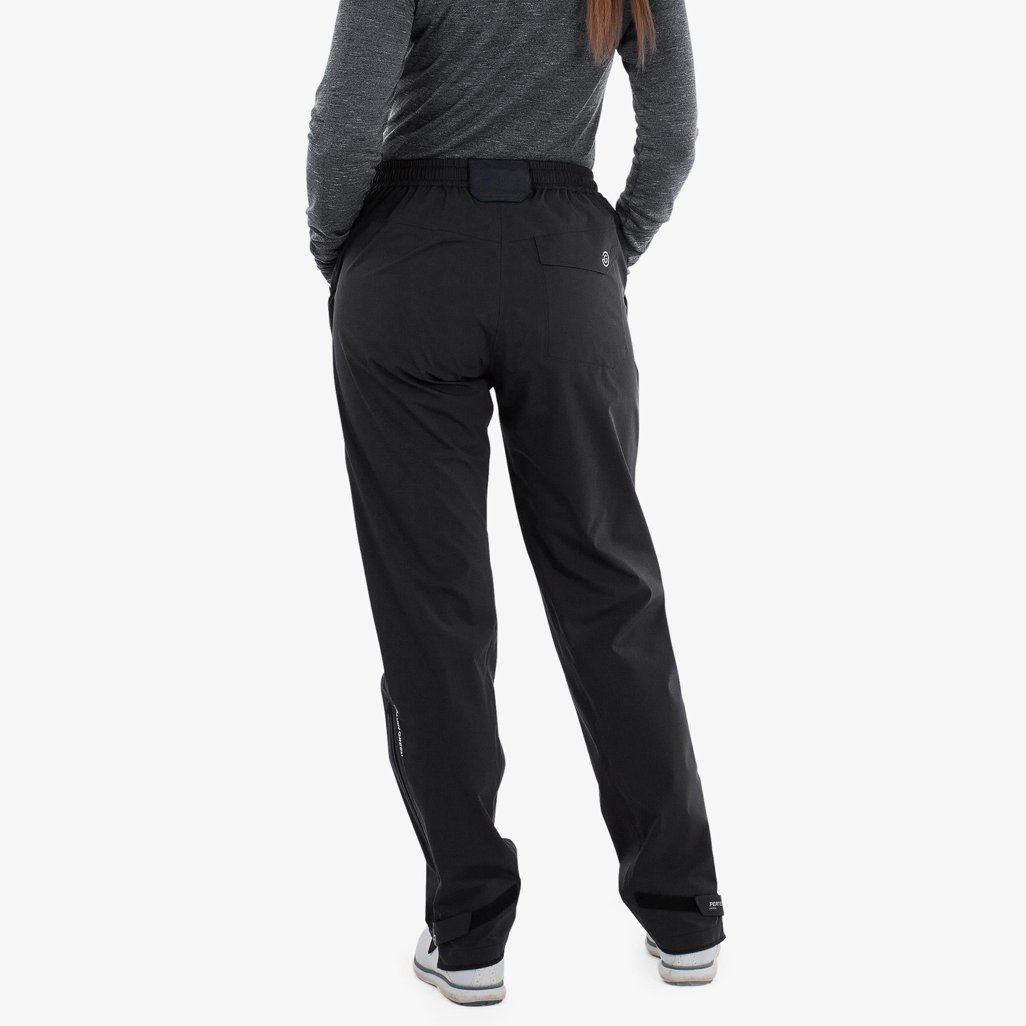 Galvin Green Angie Dryvr Pertex Ladies Waterproof Trousers Black
