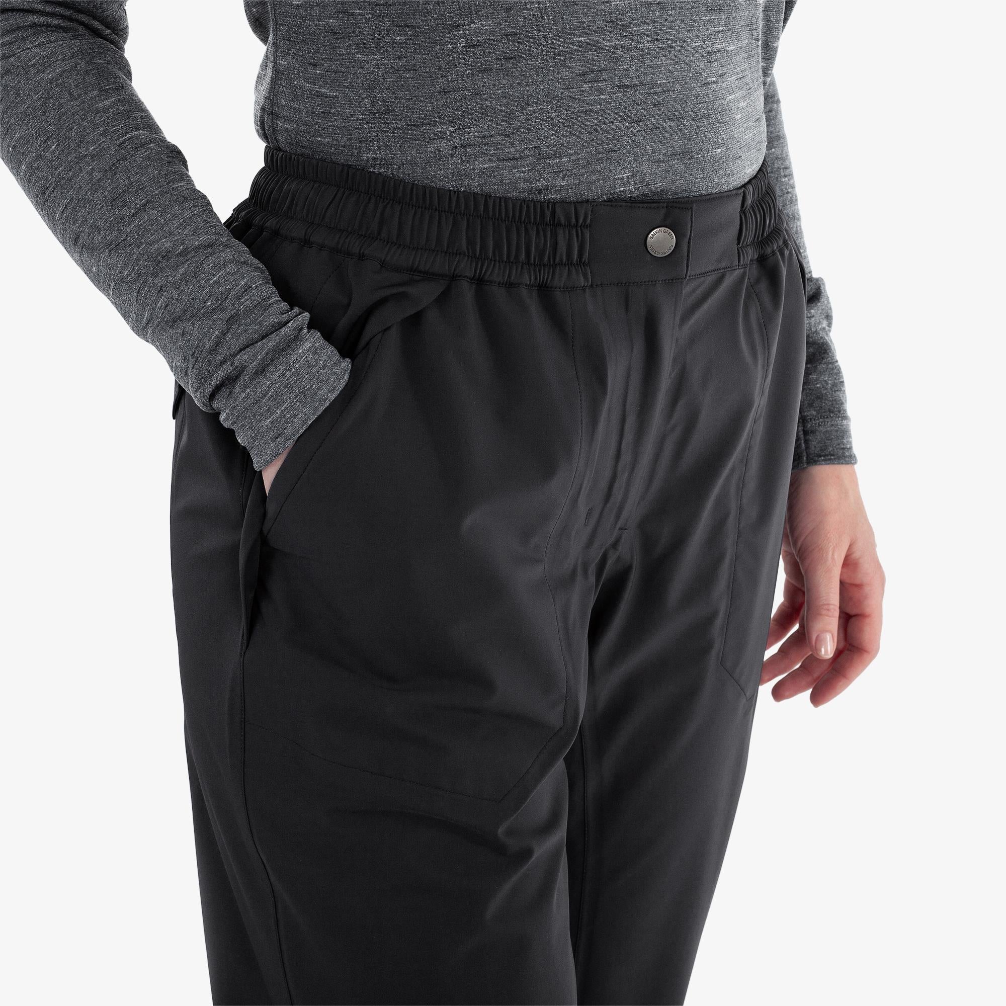 Galvin Green Angie Dryvr Pertex Ladies Waterproof Trousers Black