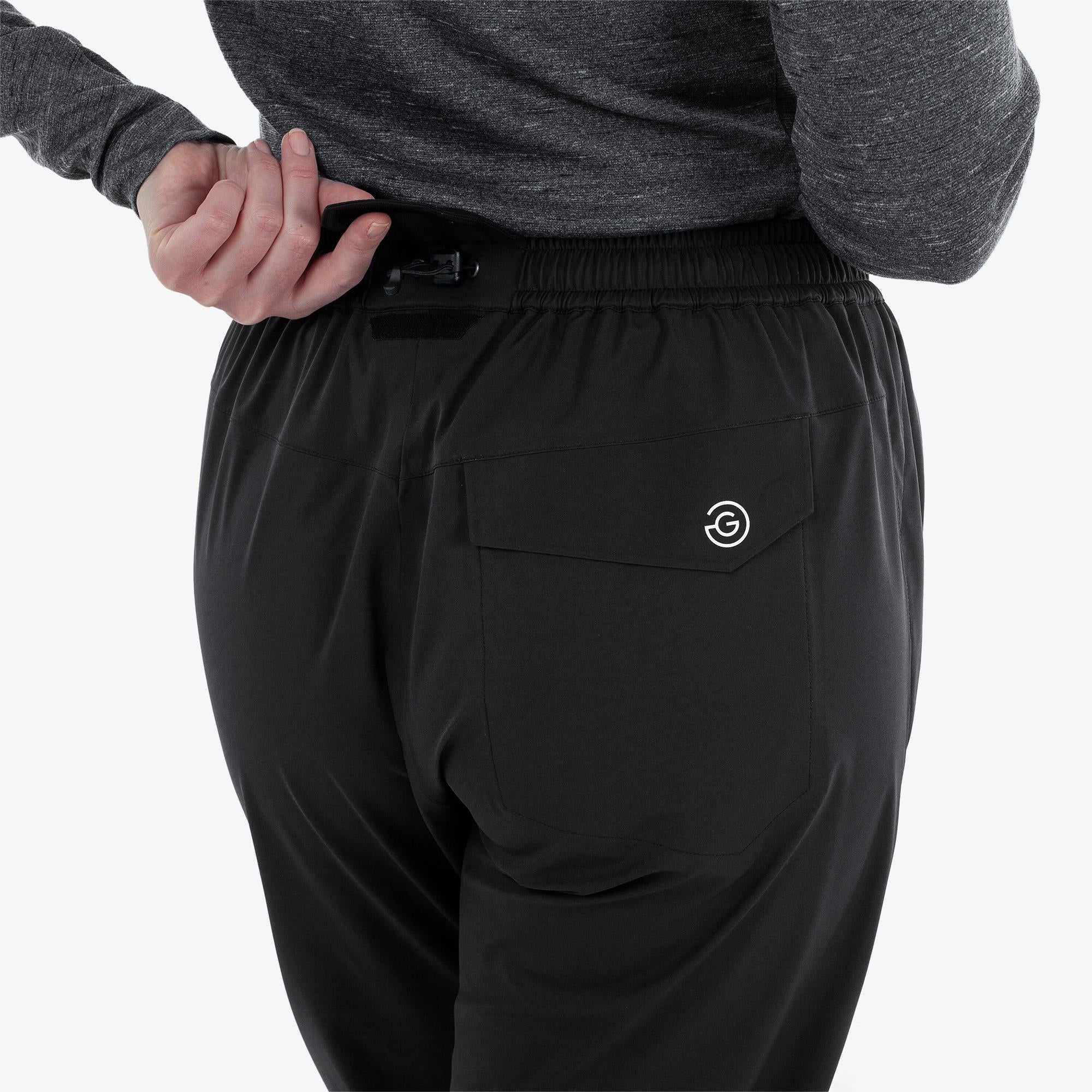 Galvin Green Angie Dryvr Pertex Ladies Waterproof Trousers Black