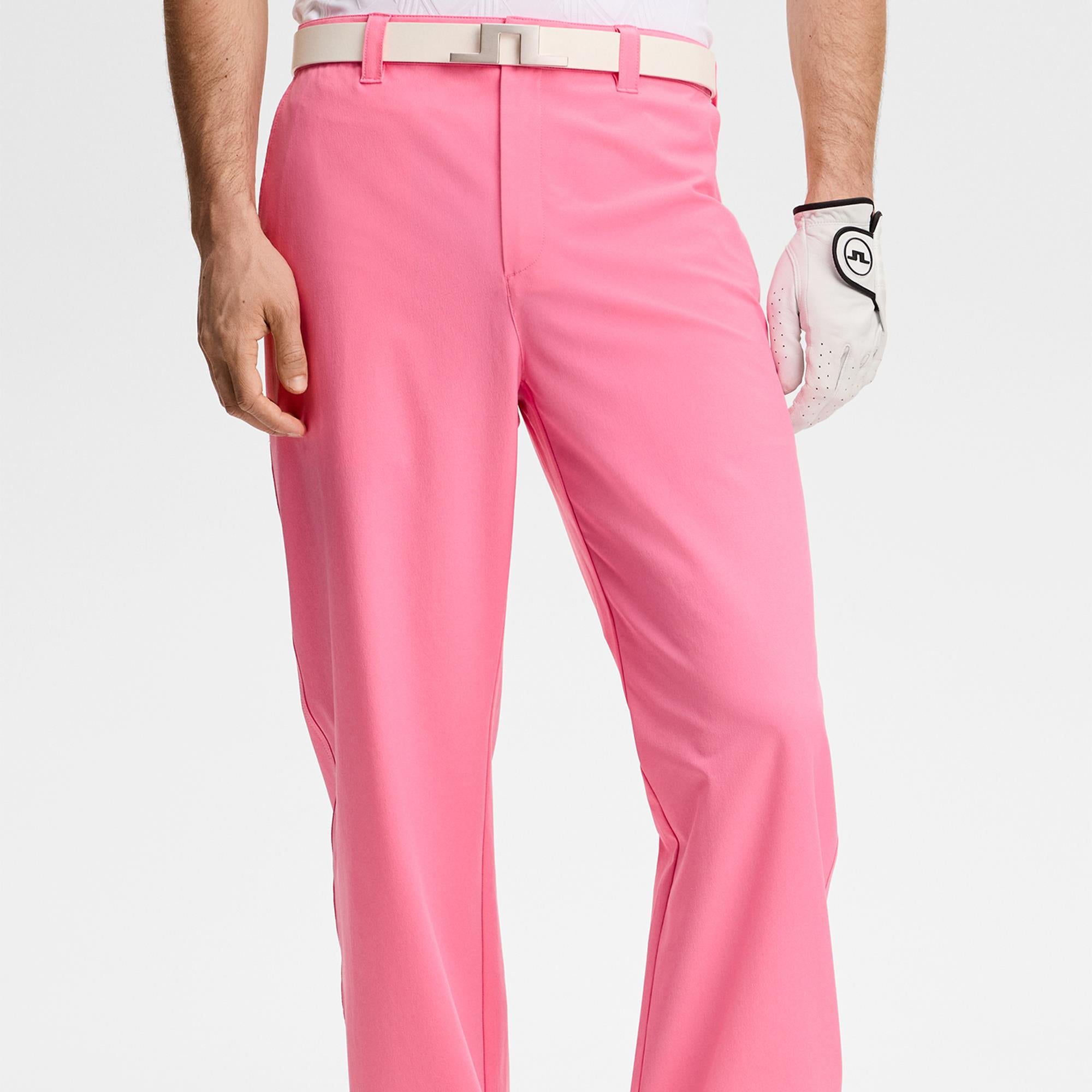 J Lindeberg 30Y Devyn Mens Golf Pants Azalea
