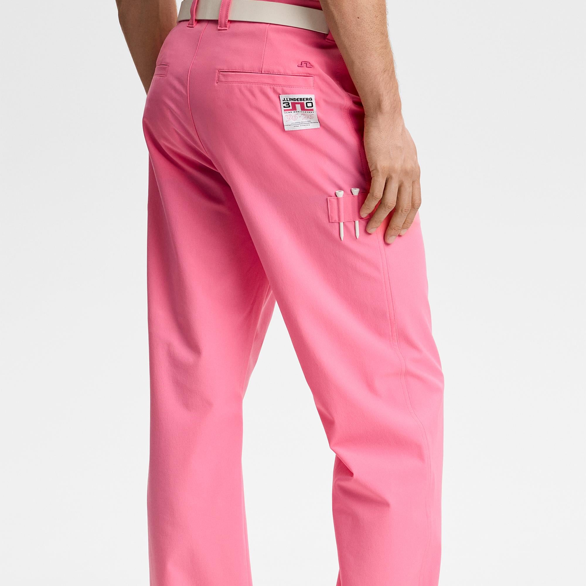 J Lindeberg 30Y Devyn Mens Golf Pants Azalea
