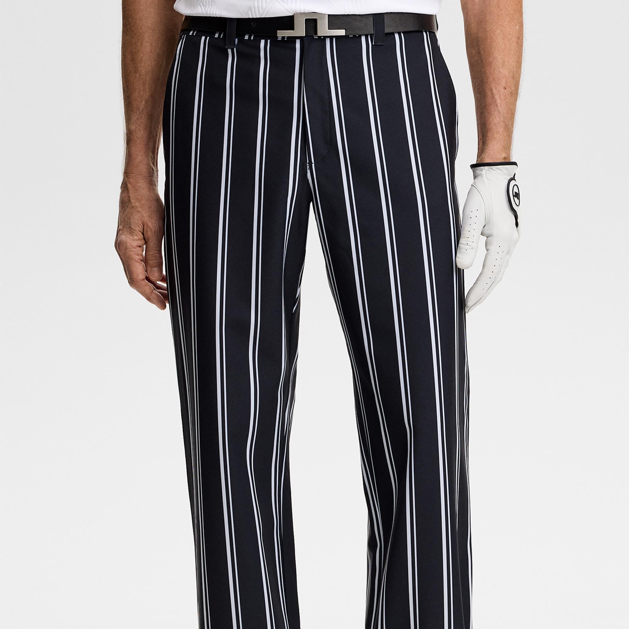 J Lindeberg 30Y Devyn Striped Mens Golf Pants