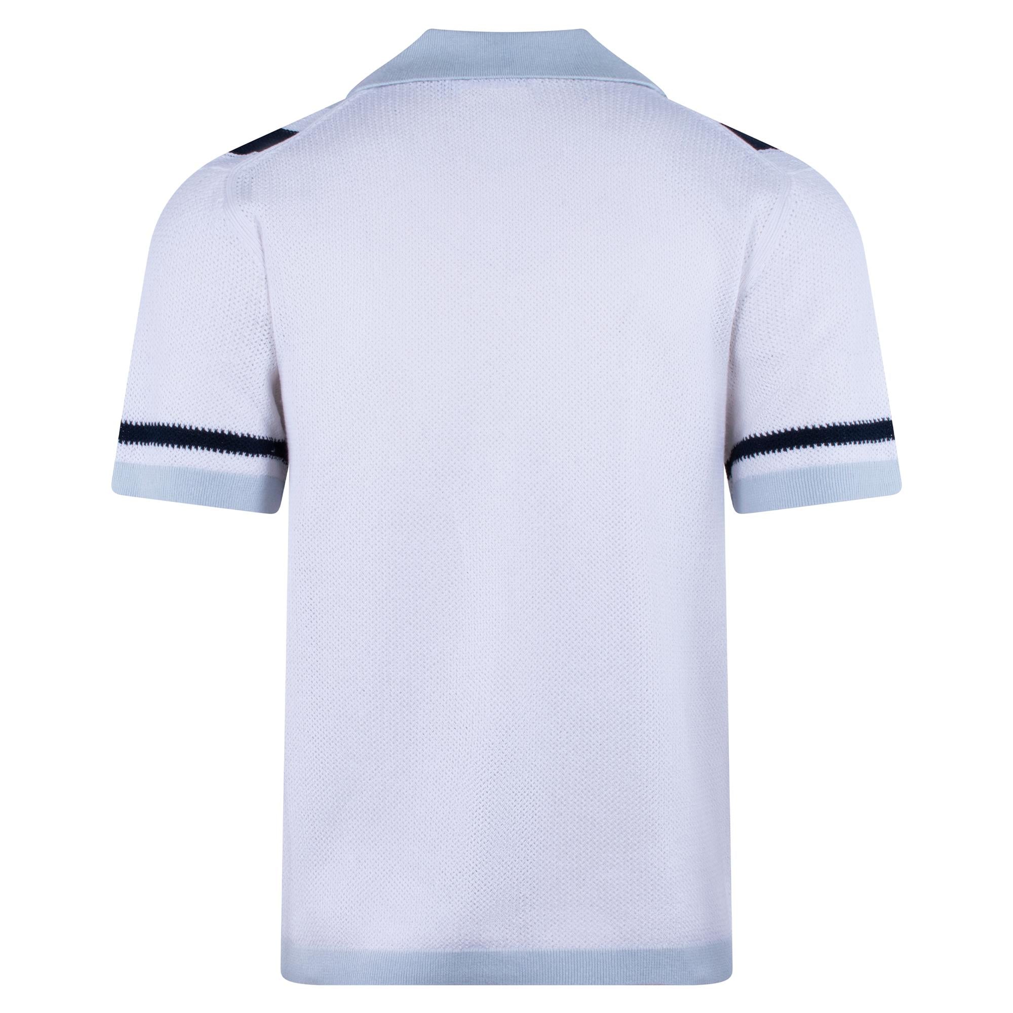 J Lindeberg Remus Resort Collar Knit Polo Skywriting