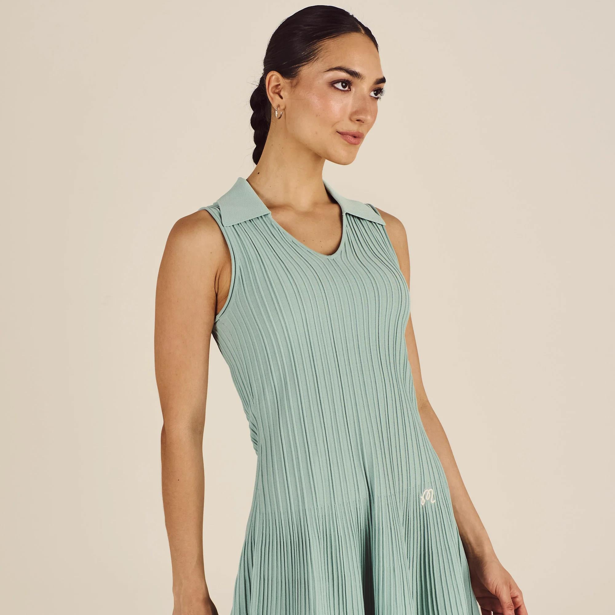 Malbon Golf Selena Ladies Golf Dress Sea Spray