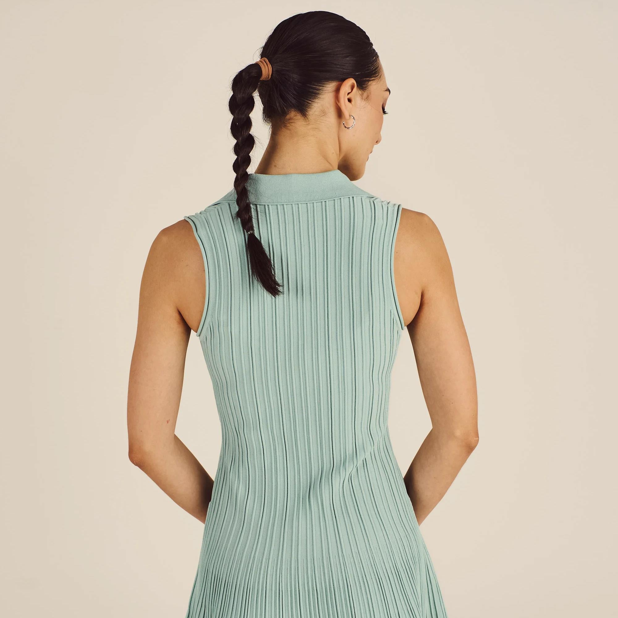 Malbon Golf Selena Ladies Golf Dress Sea Spray