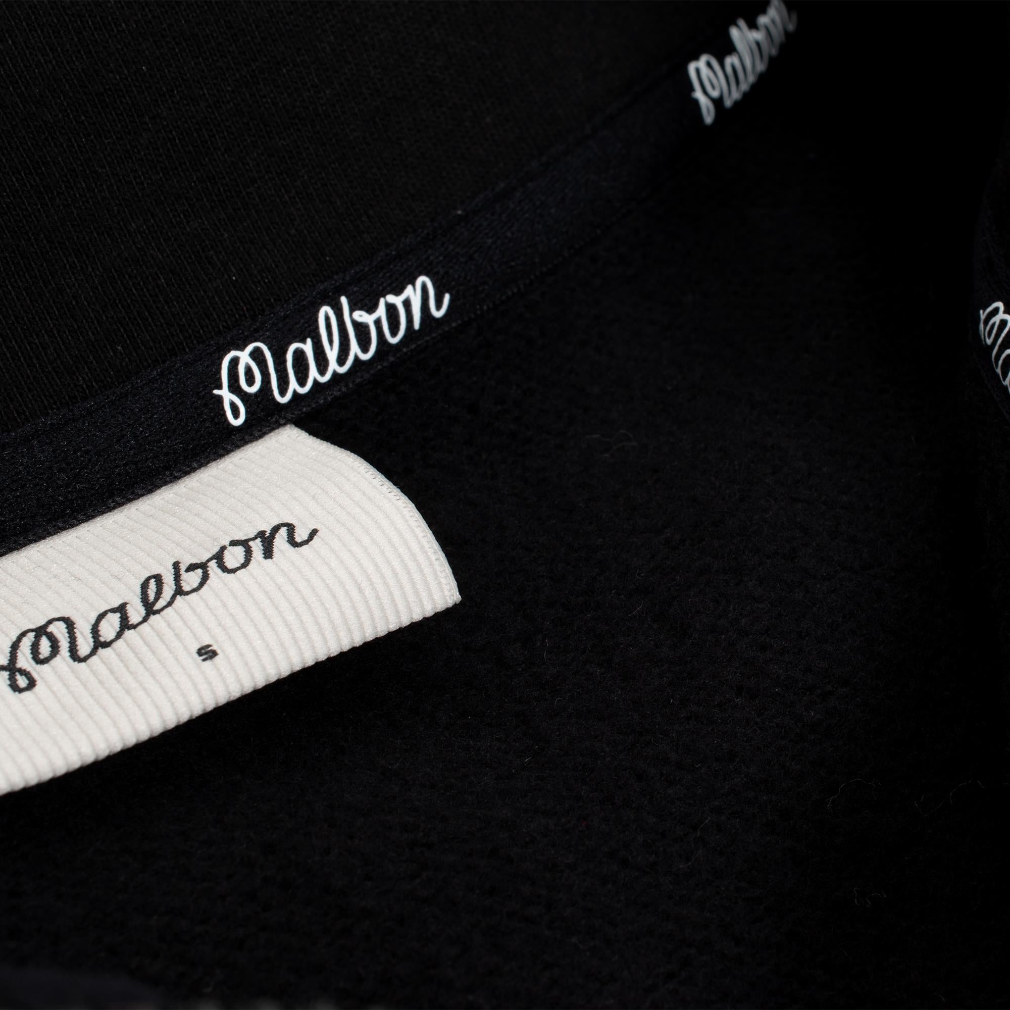 Malbon Golf Womens Delilah Sweatshirt Black