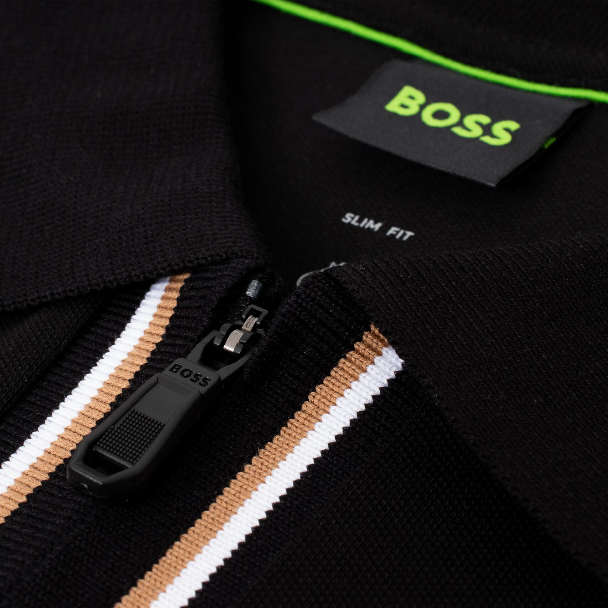 Boss Philix GOC Mens Polo Shirt Black