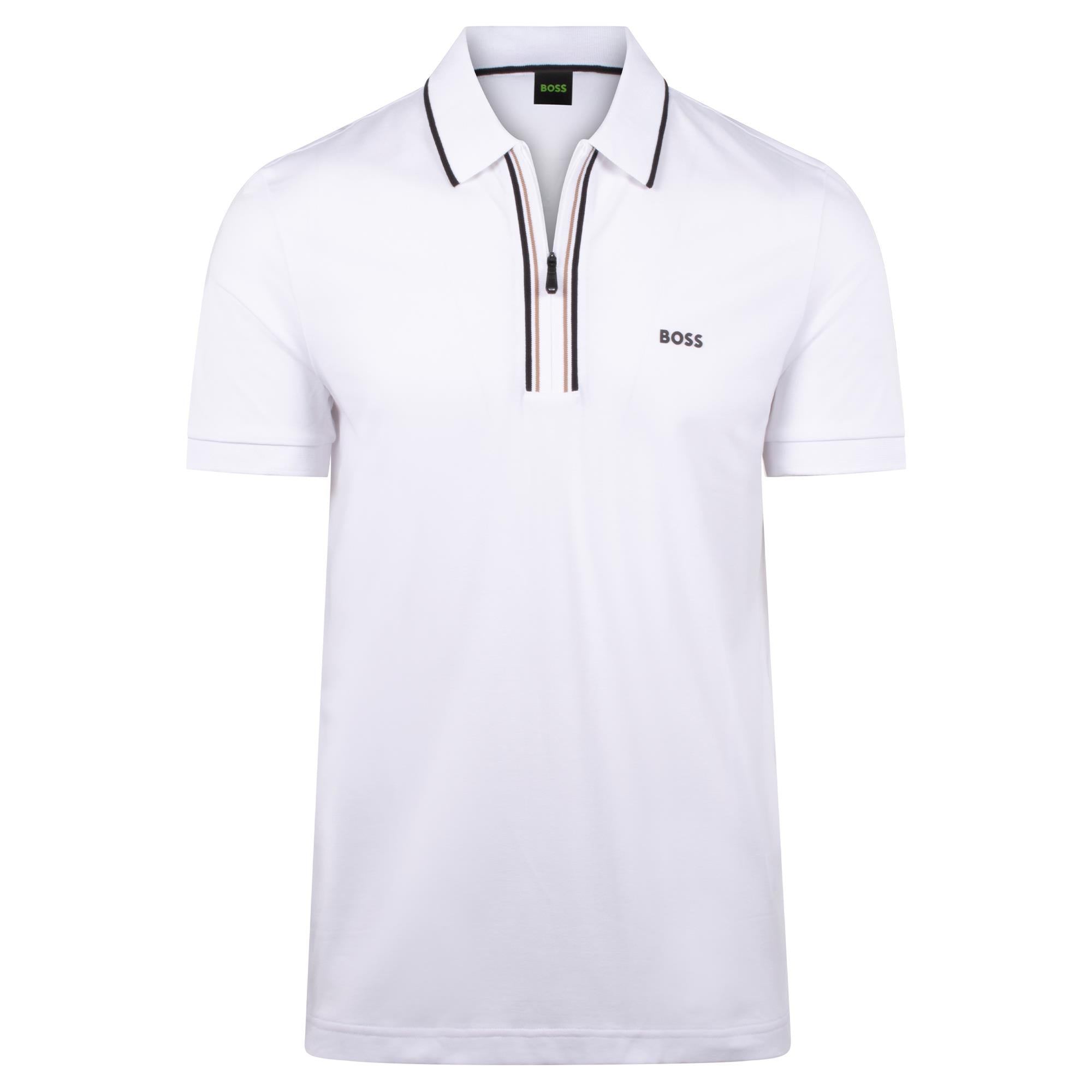 Boss Philix GOC Polo Shirt Open White