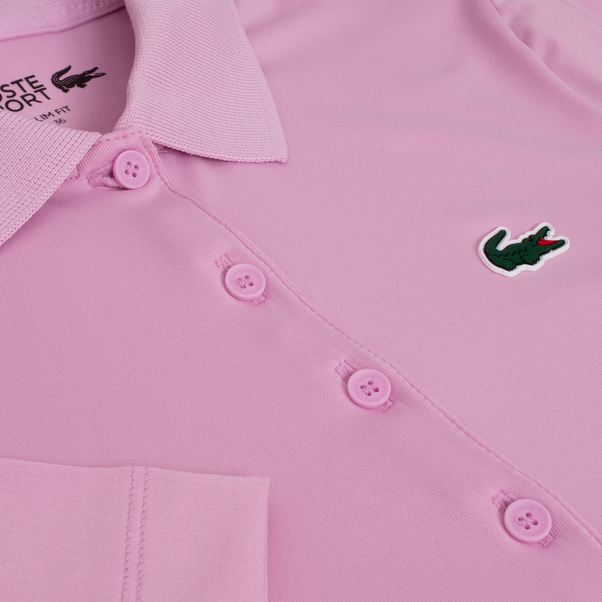 Ladies Lacoste Performance Classic Polo Shirt Albizia
