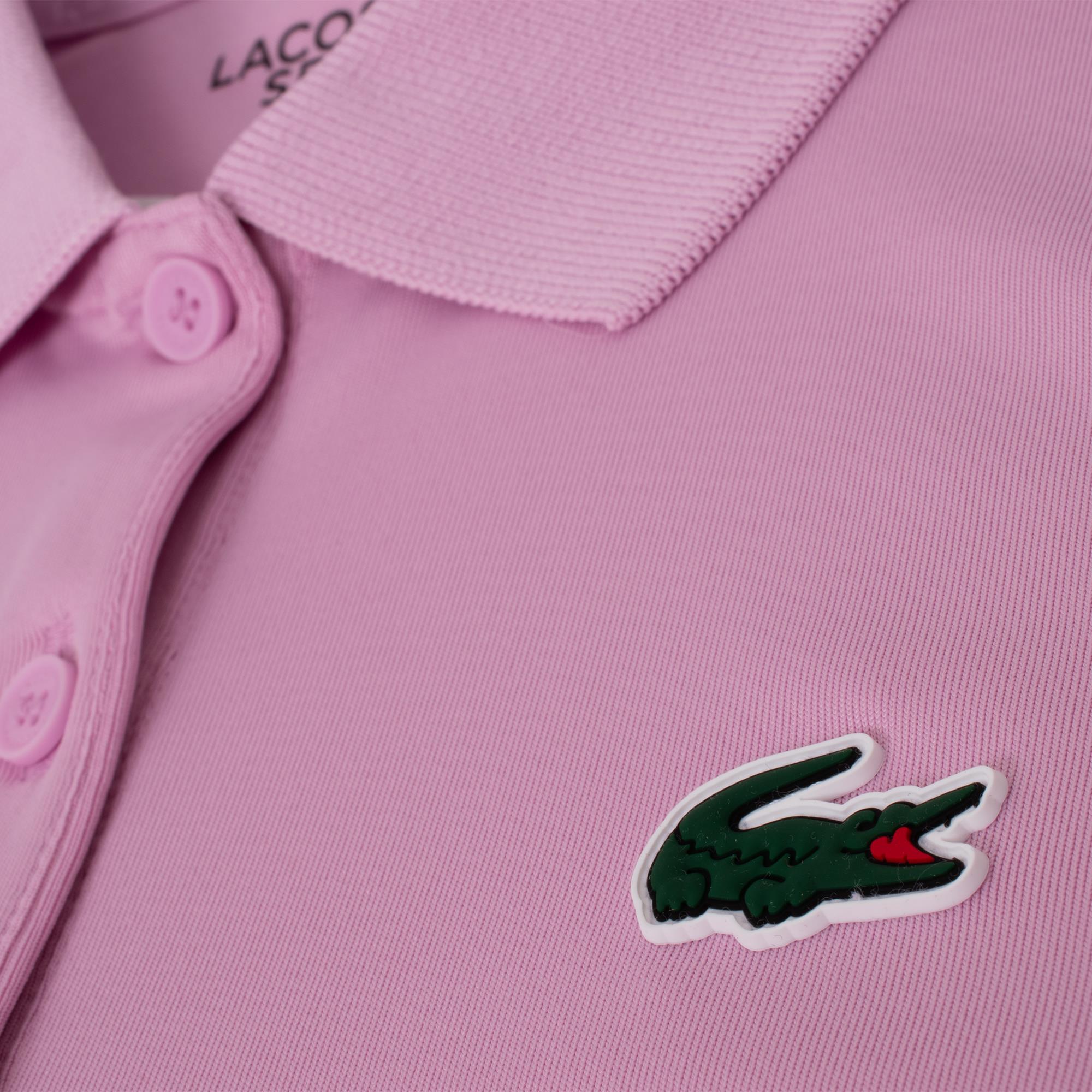 Ladies Lacoste Performance Classic Polo Shirt Albizia