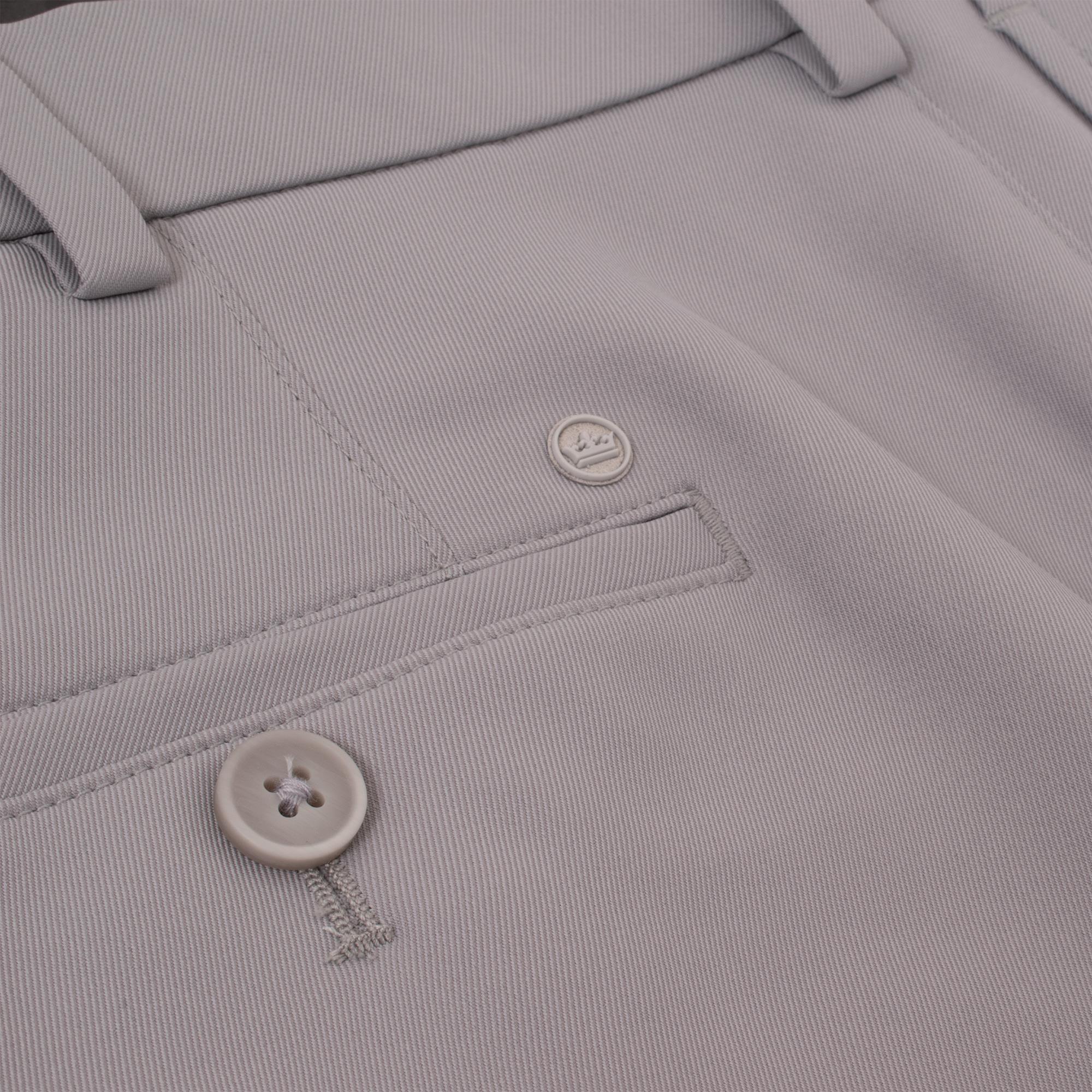 Peter Millar Salem High Drape Performance Shorts Gale Grey