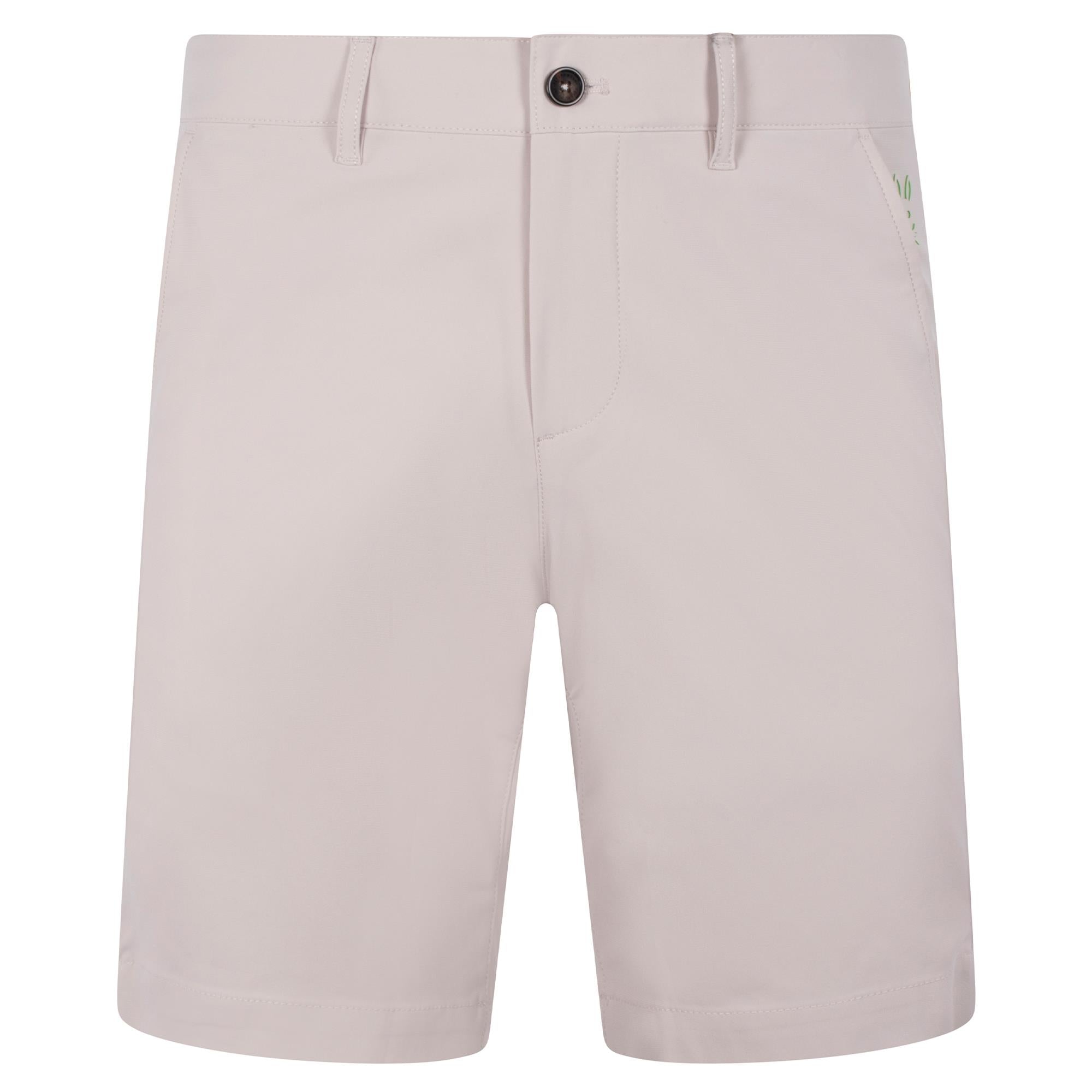 Psycho Bunny Maverick 10K Step Shorts Natural Linen