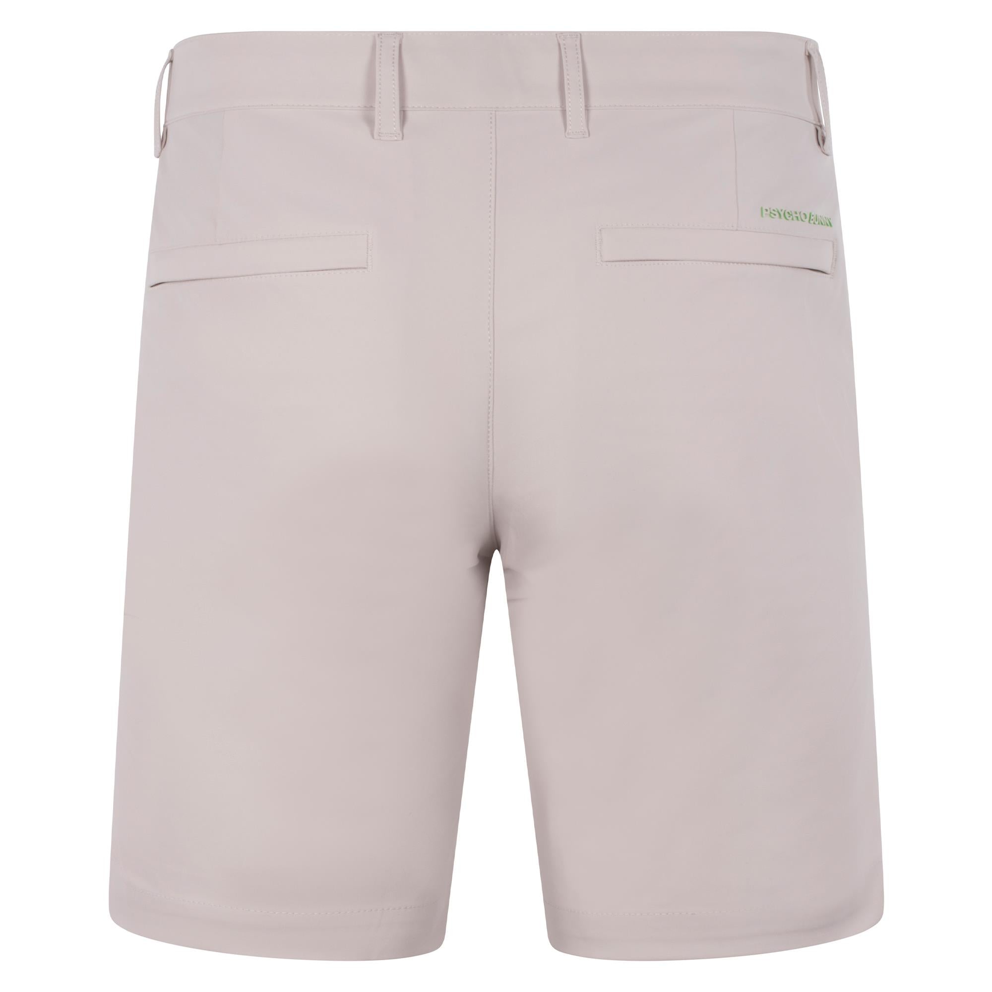 Psycho Bunny Maverick 10K Step Shorts Natural Linen