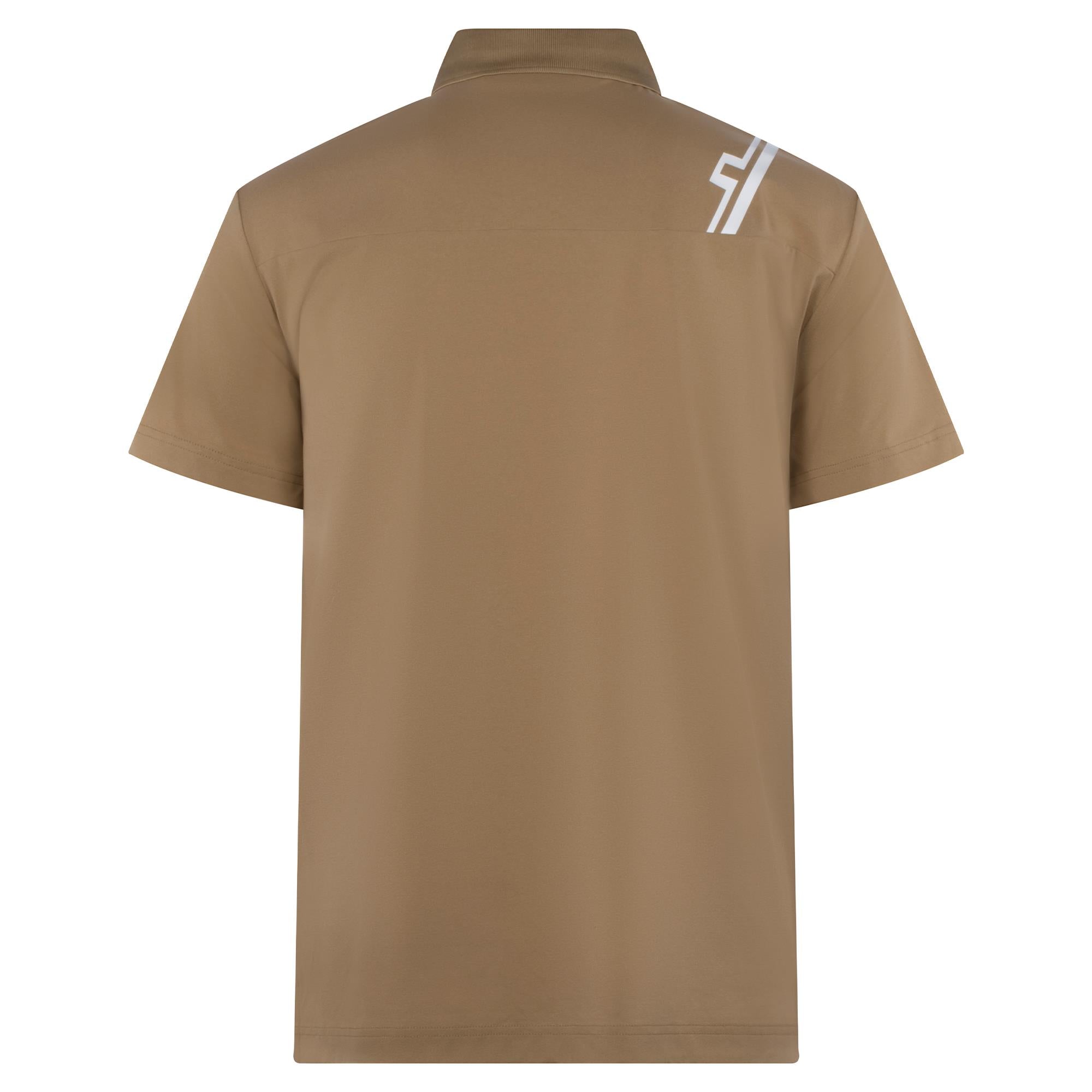 J Lindeberg Fred Mens Golf Polo Shirt Kelp
