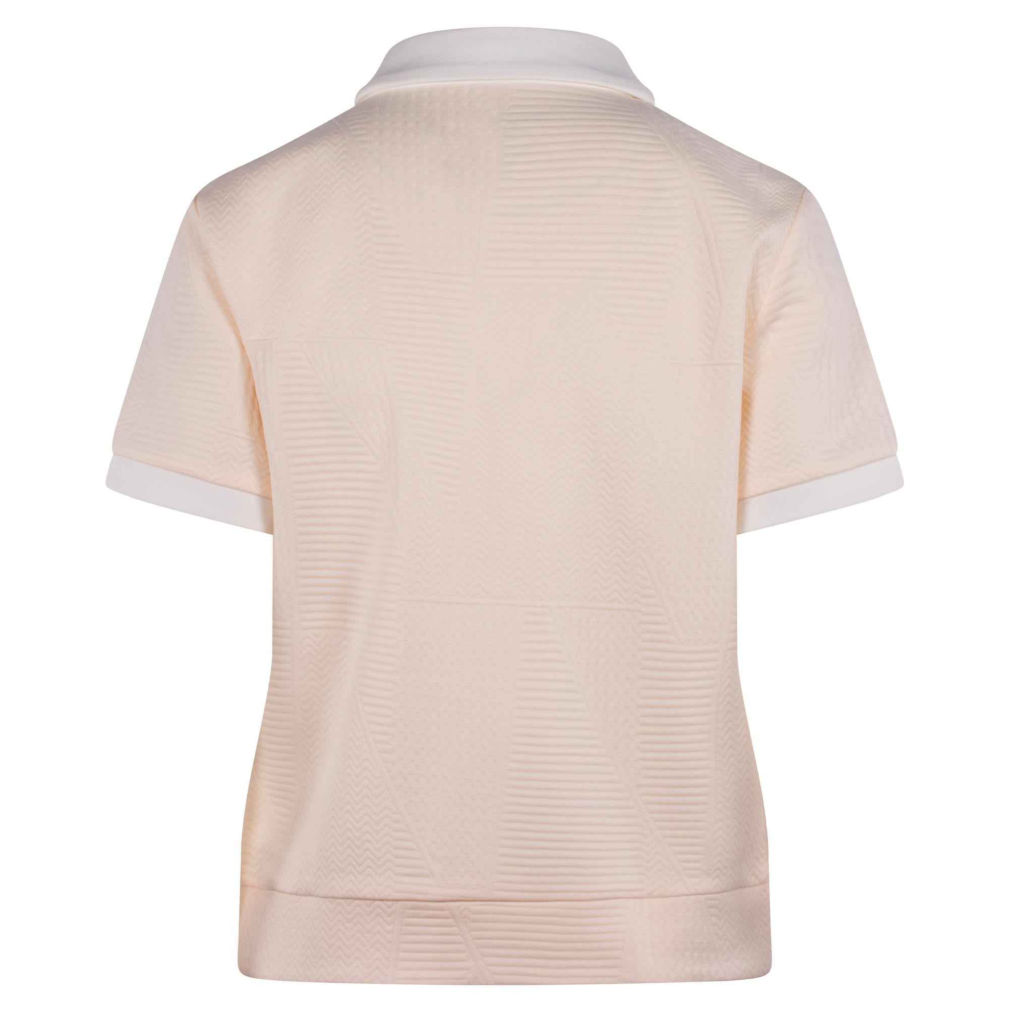 Macade Golf TX Course Ladies Golf Polo Sand