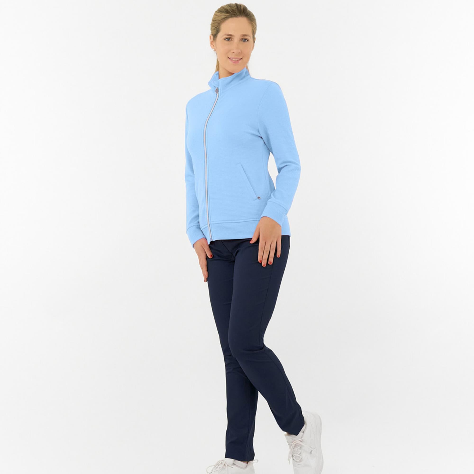 Pure Golf Priya Ladies Summer Golf Jacket Pale Blue