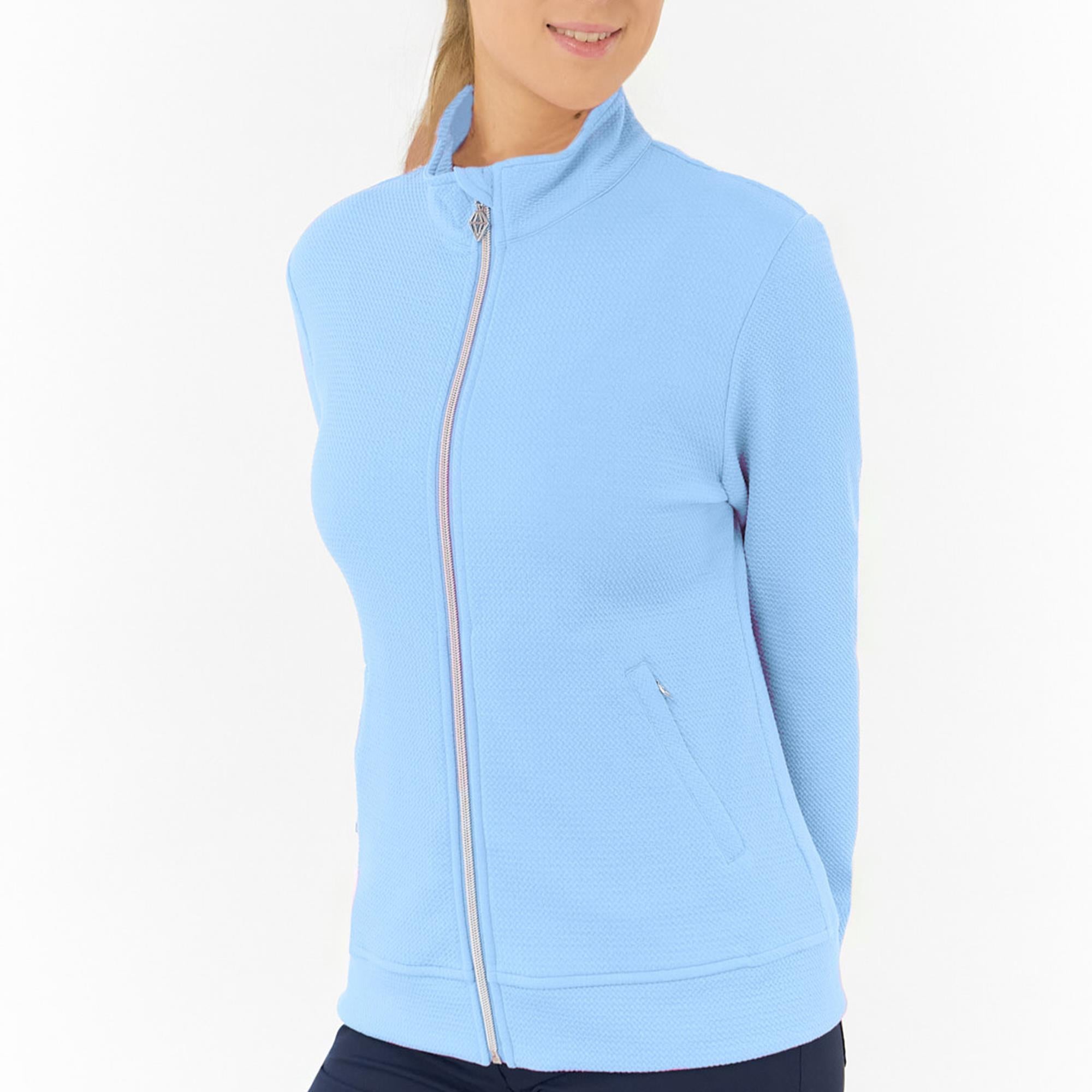 Pure Golf Priya Ladies Summer Golf Jacket Pale Blue