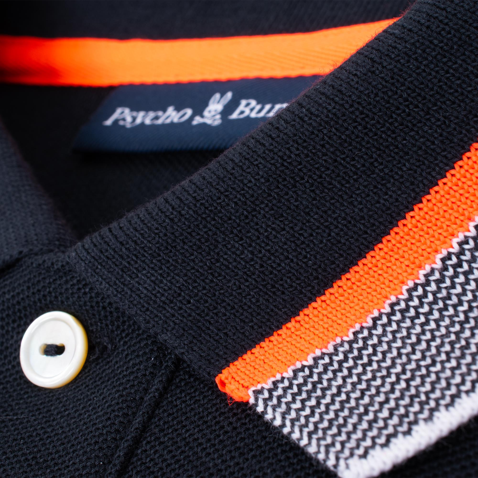 Psycho Bunny Manteno Pique Polo Shirt Navy